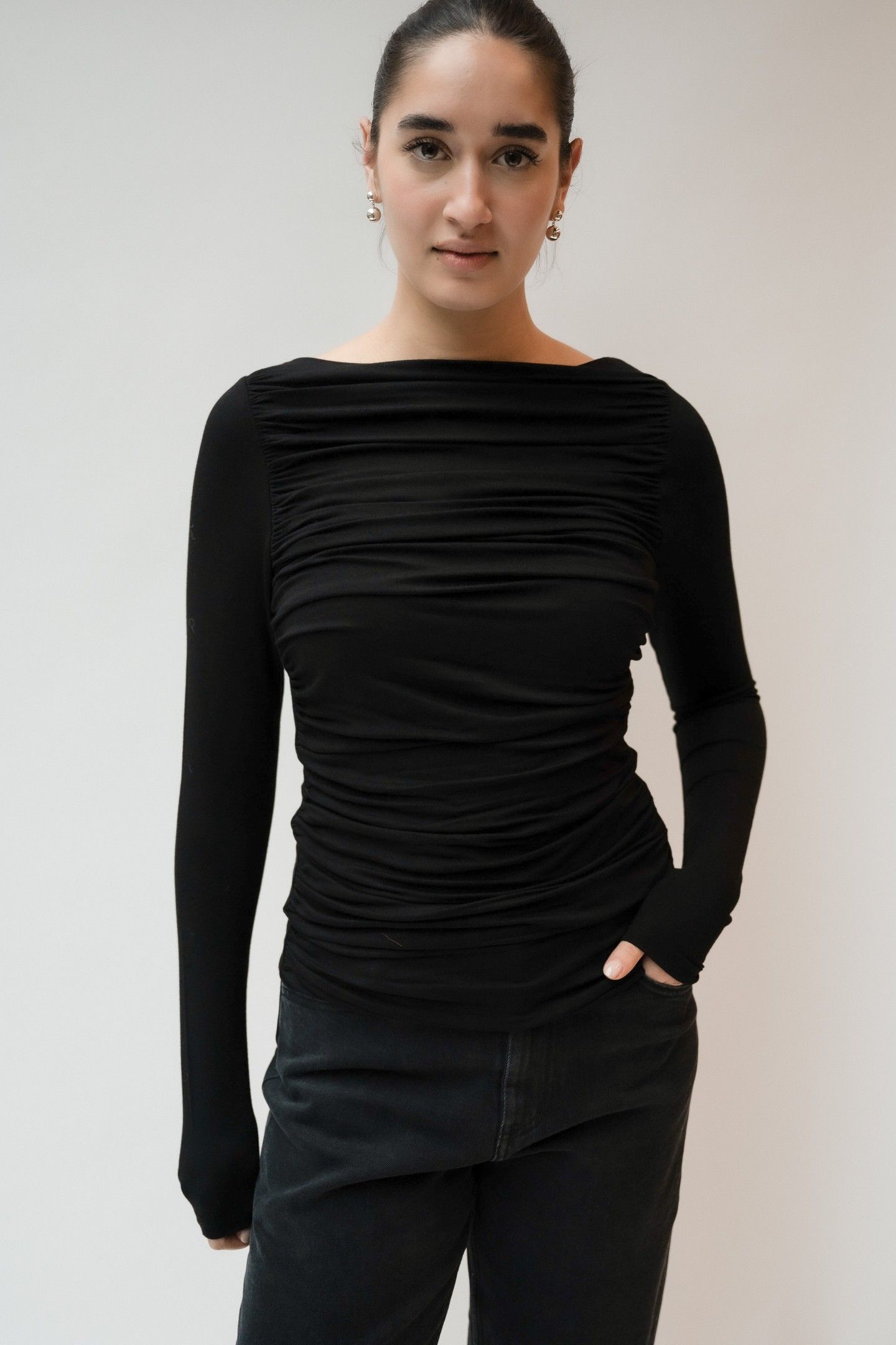 SABIK TOP BLACK 1