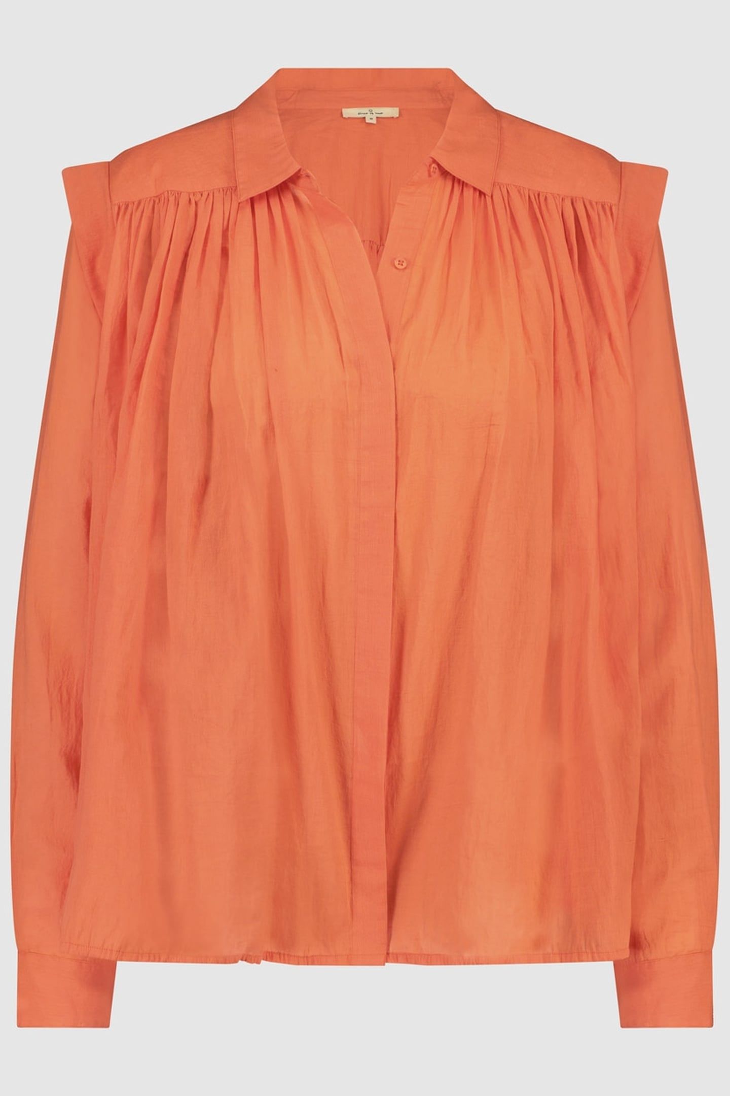 AGNES BLOUSE RUBY RED 1