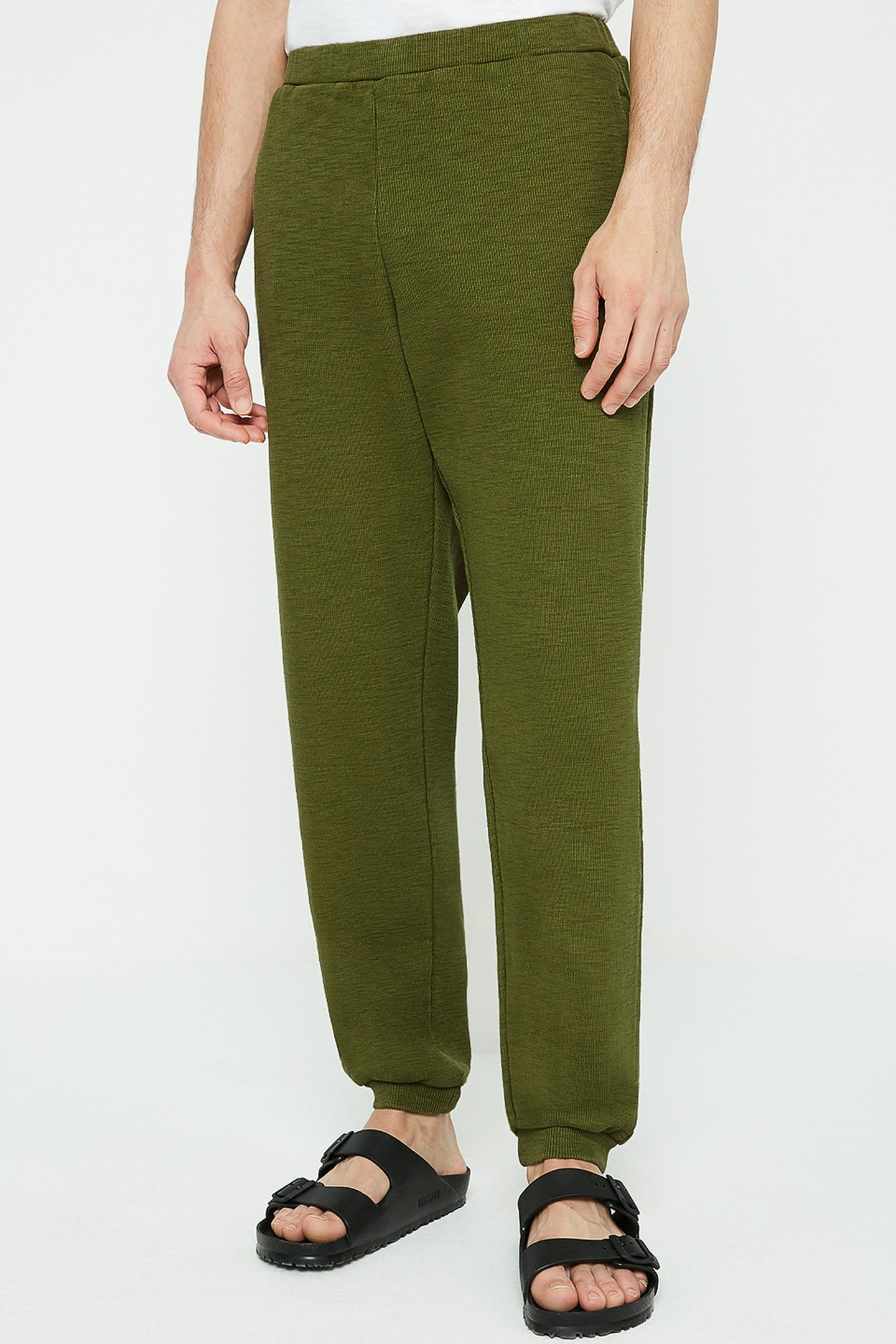 KRYBOROW SWEAT PANTS ARMY 2
