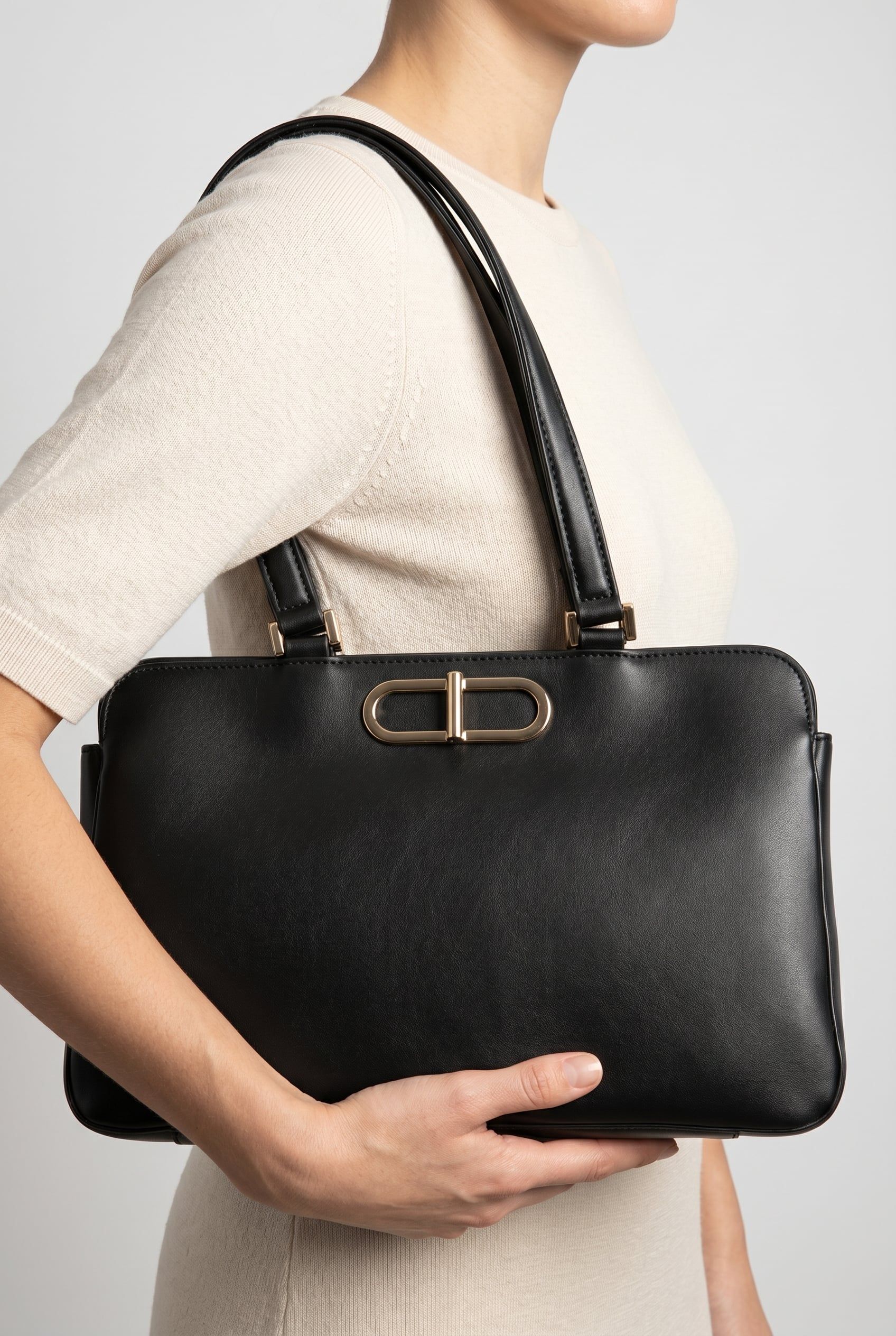 TEIA MEDIUM TOTE NERO 3