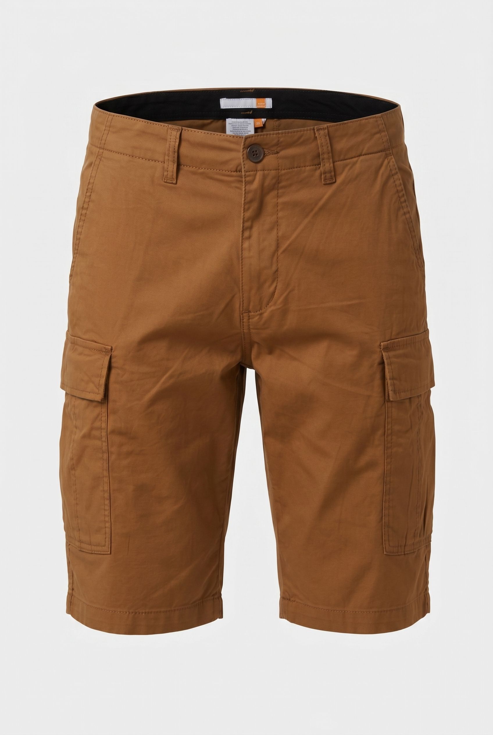 TWILL CARGO SHORT DARK BROWN 4