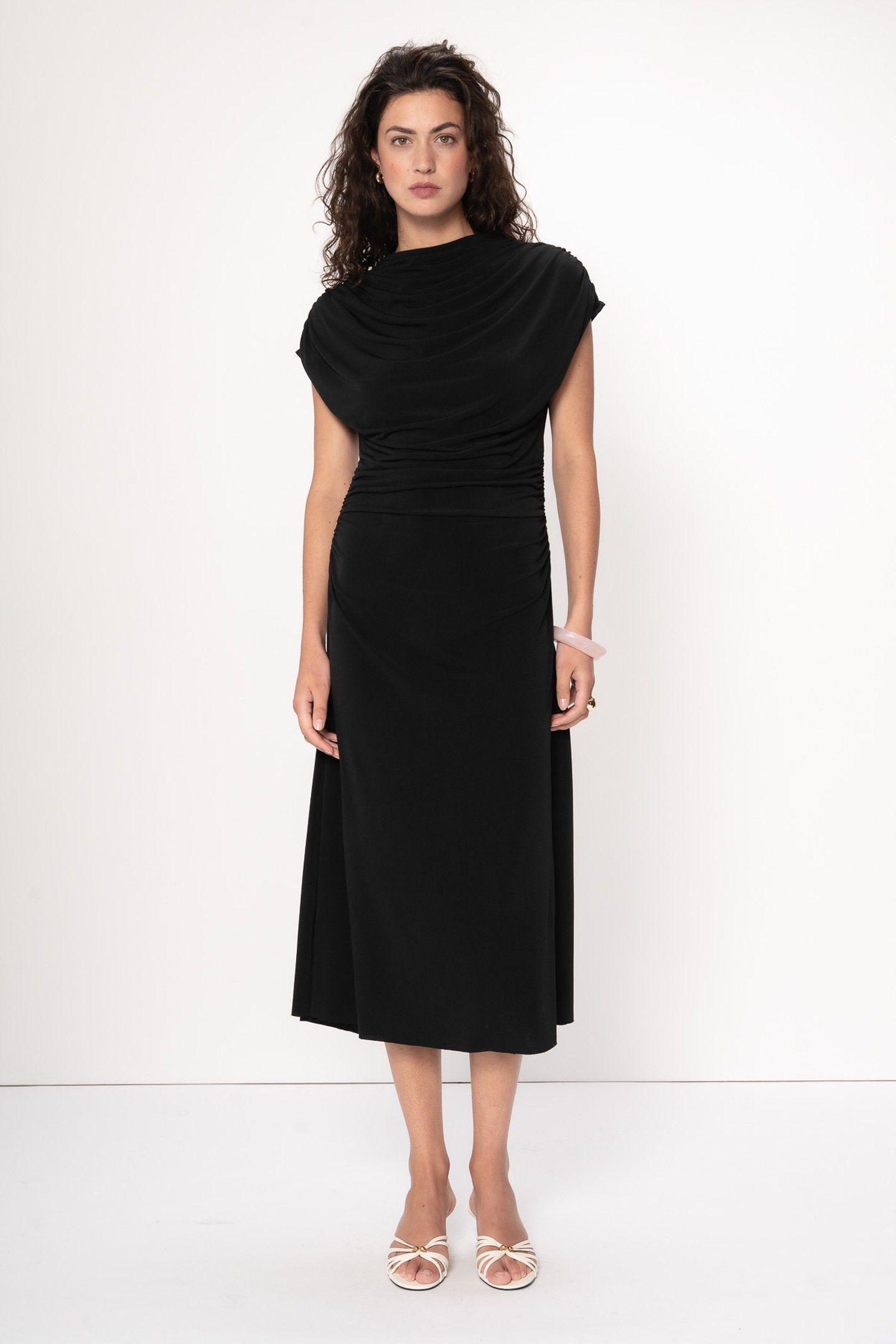 TALIA DRESS BLACK 1
