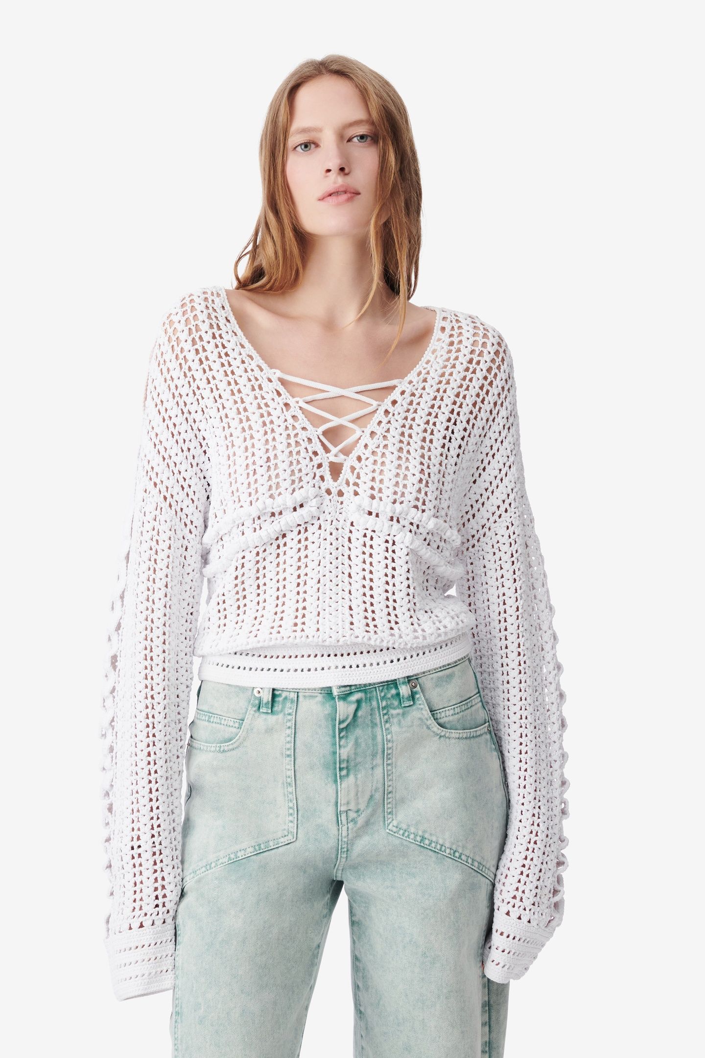 KETTIE PULLOVER WHITE 1