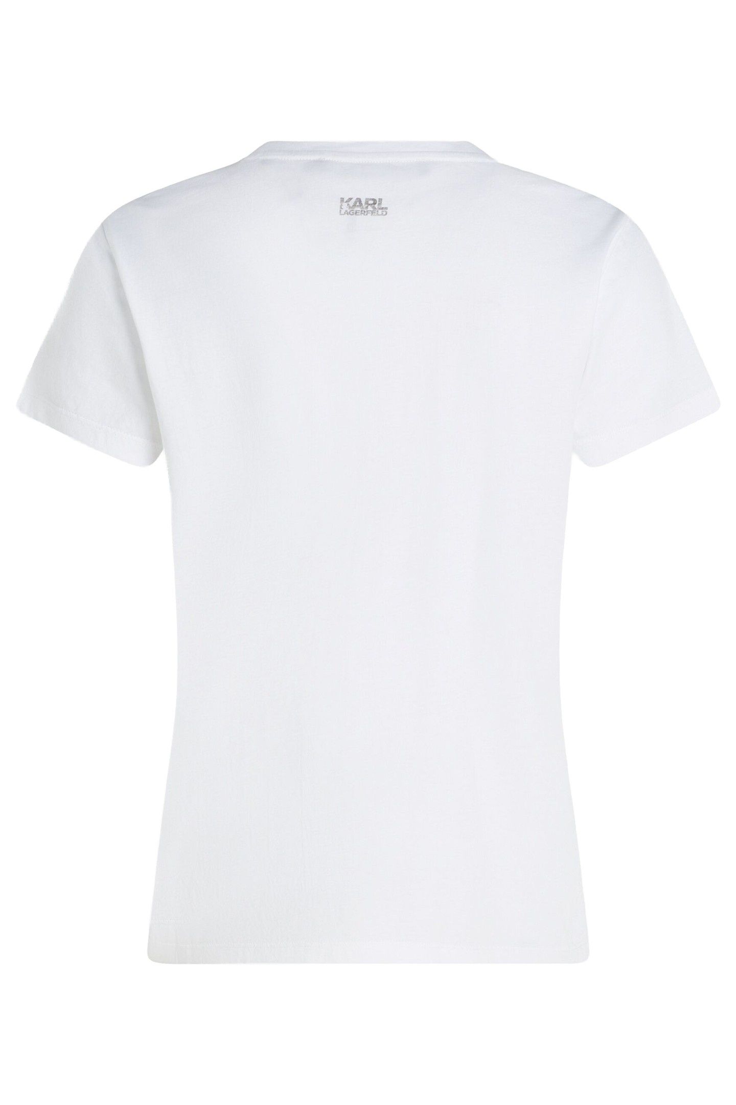 STACK PARIS FOIL PRINT T-SHIRT WHITE 2