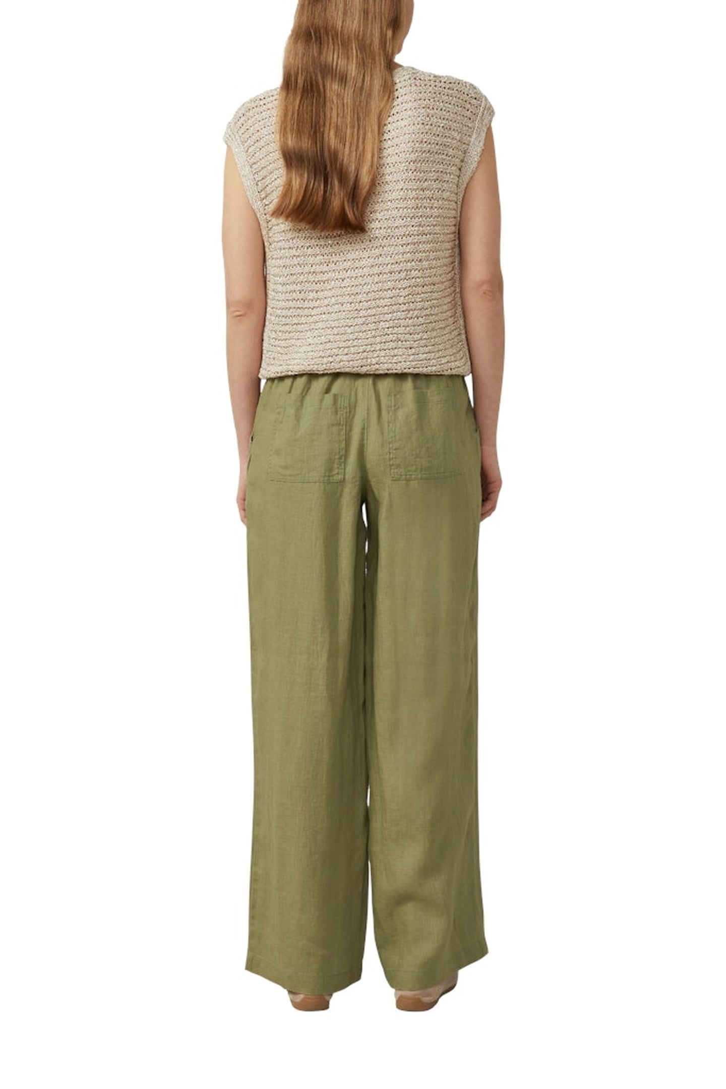 S.OLIVER PANTS ARMY GREEN 5