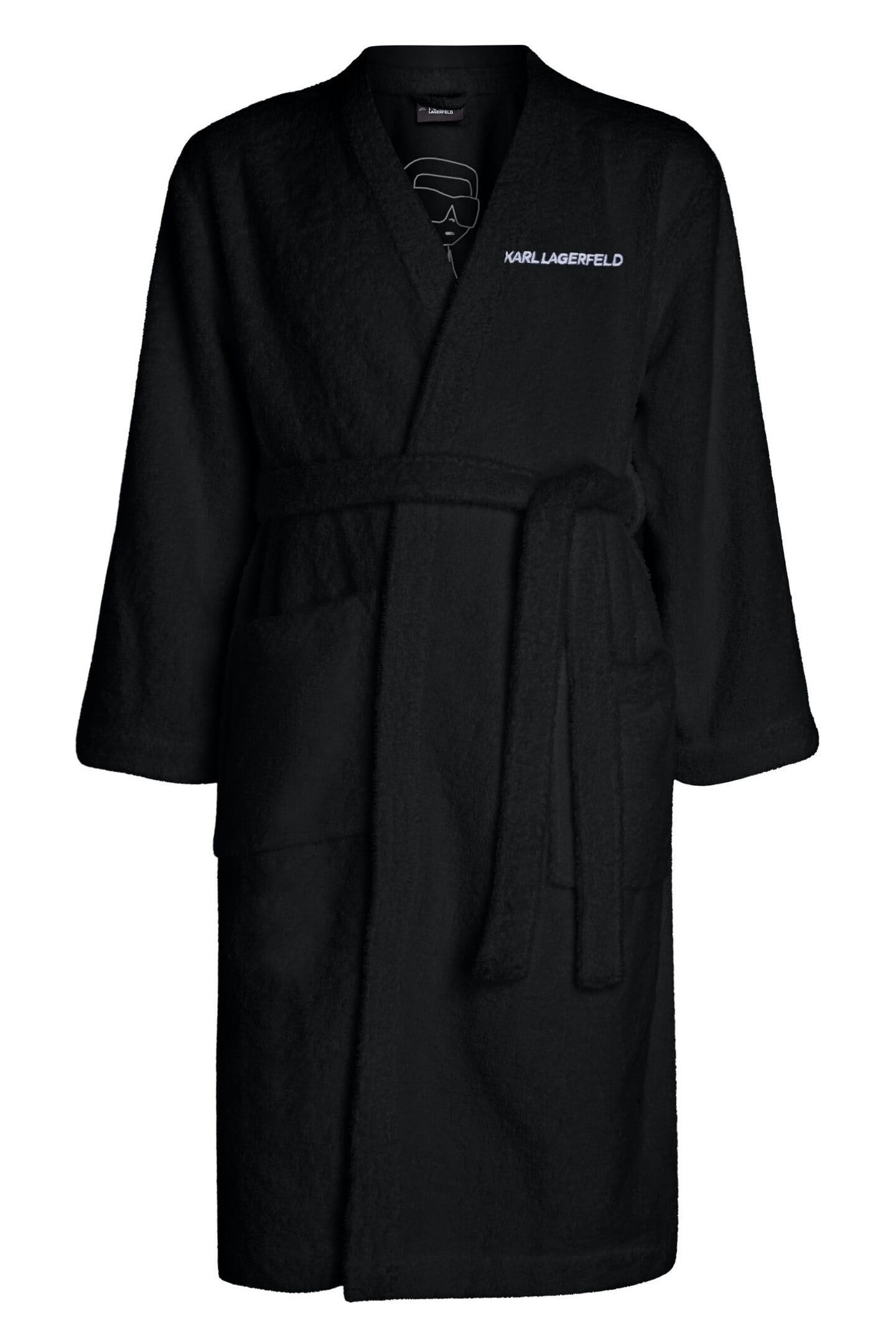 IKONIK 2.0 BATHROBE BLACK 3