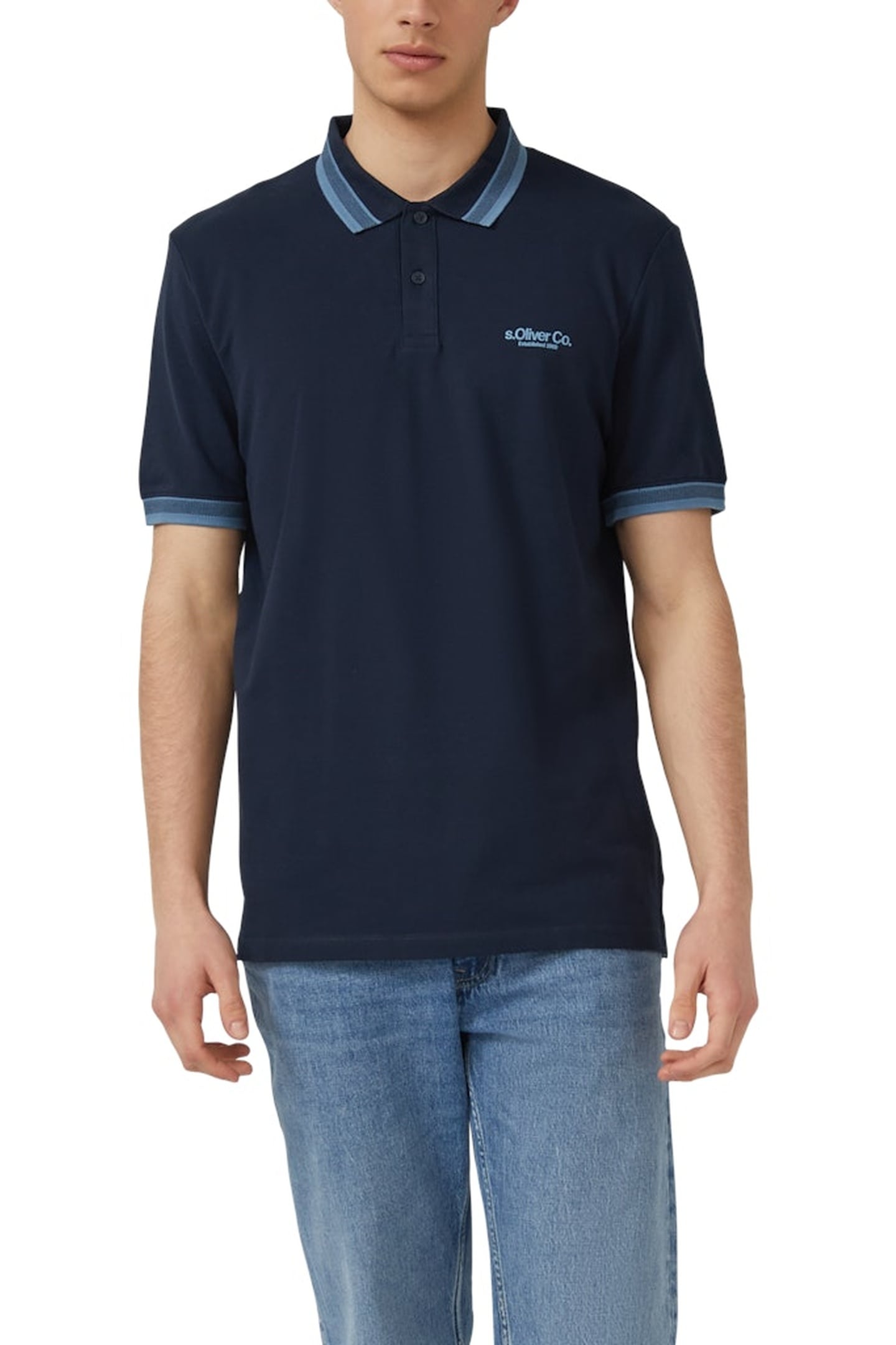 S.OLIVER POLOSHIRTS MARINE 1