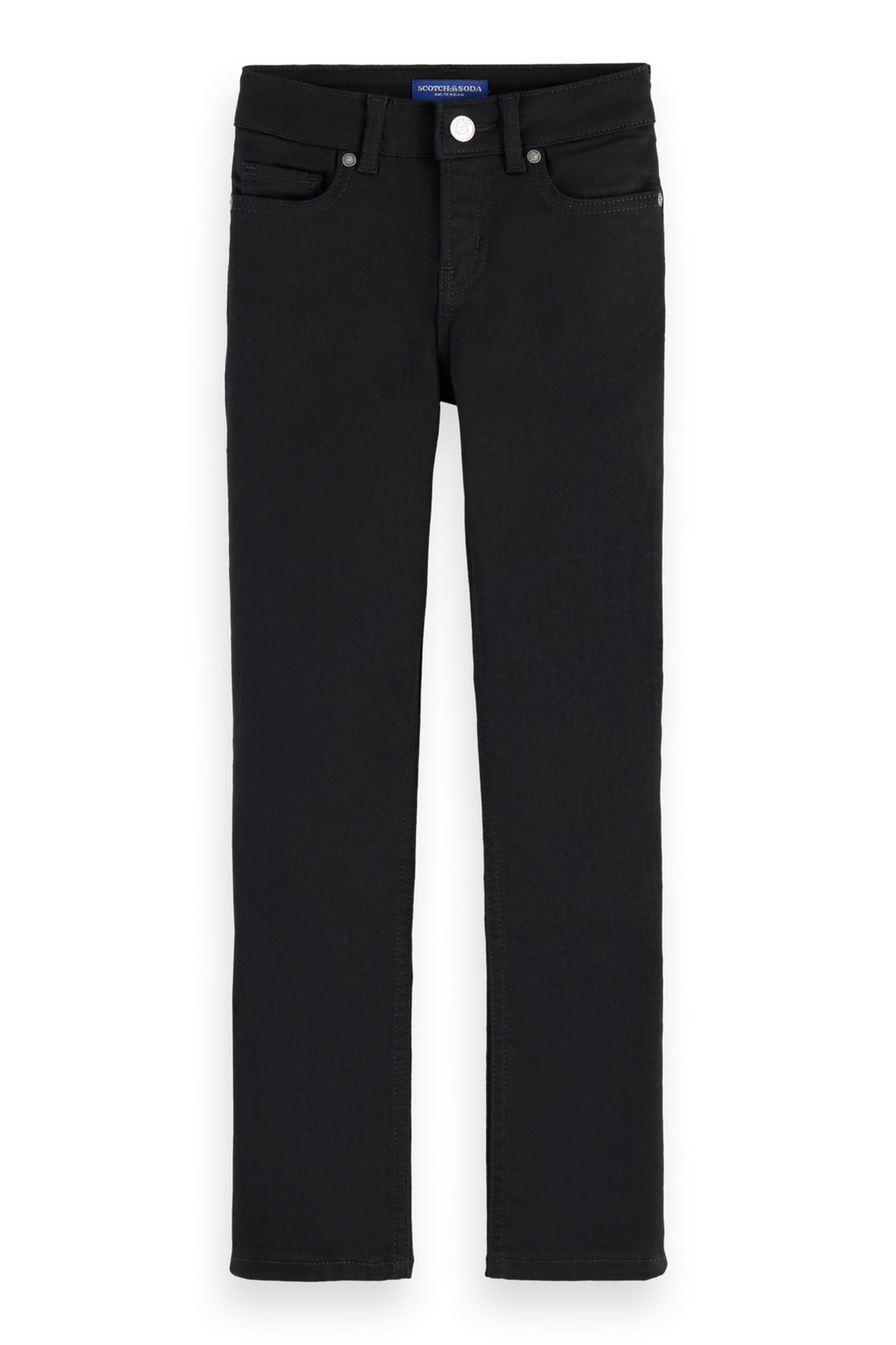 GIRLS HIGH FIVE SLIM JEANS STAY BLACK STAY BLACK 1