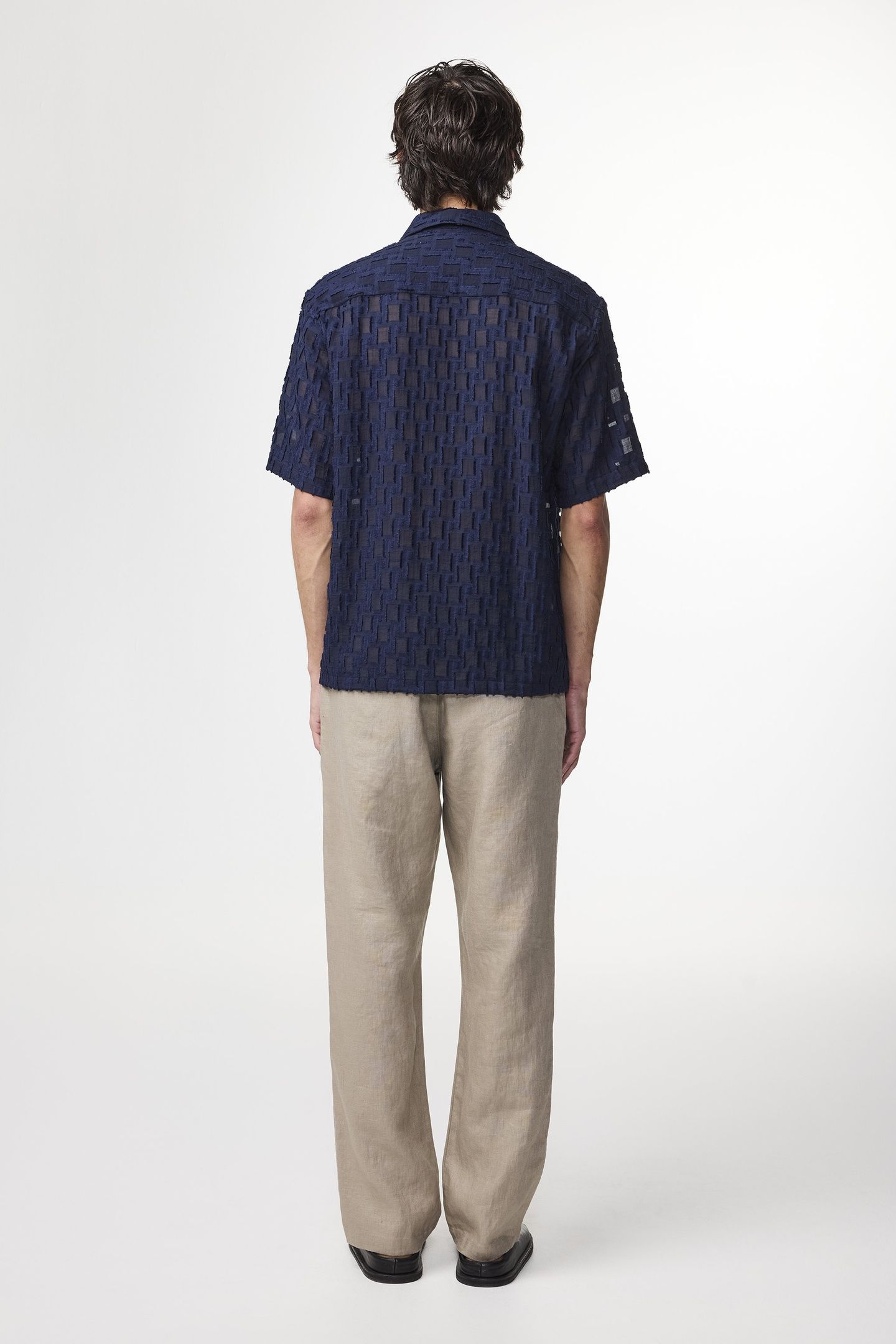 FREDDY SS NO PKT 5025 SHORT SLEEVE NAVY BLUE 3