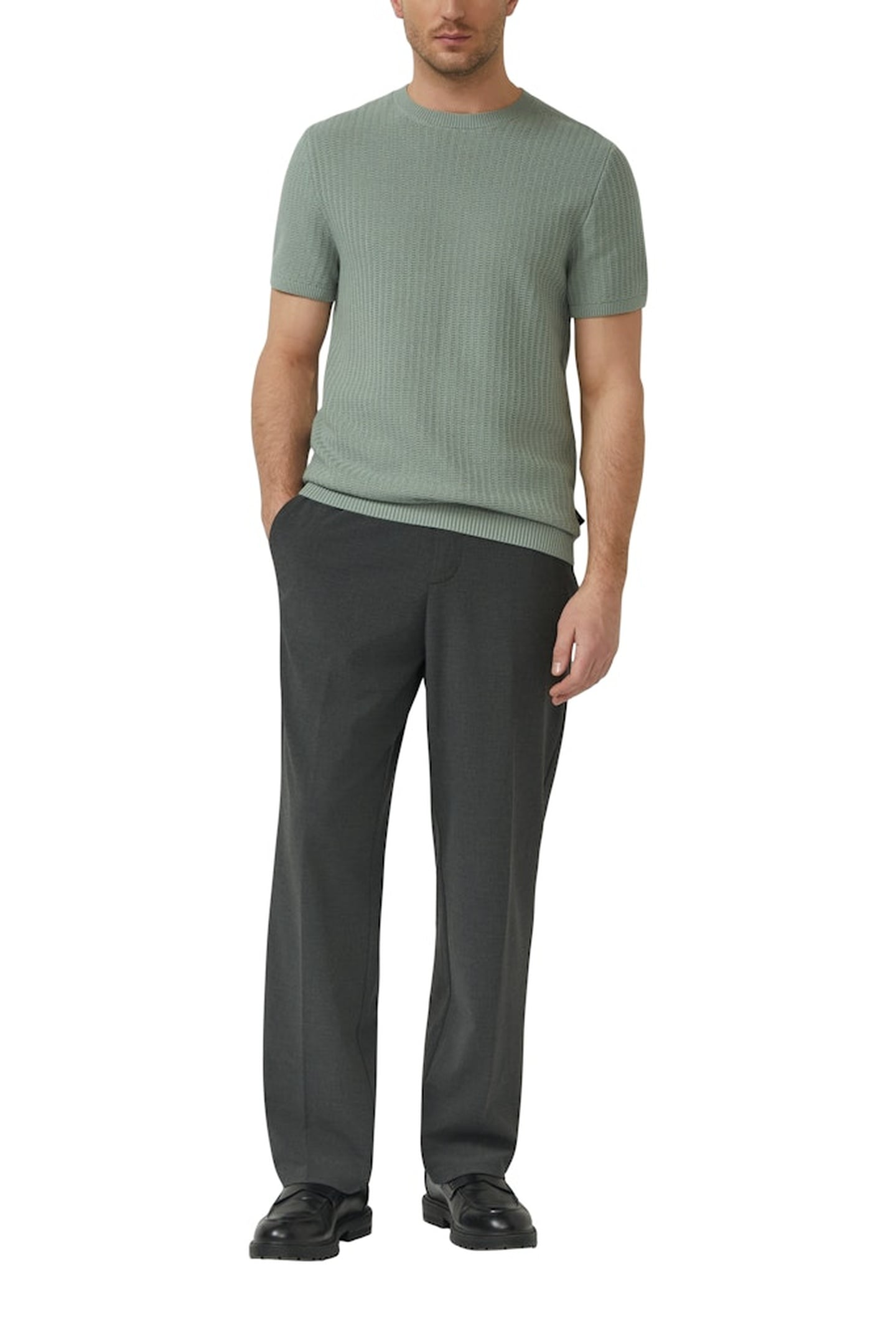S.OLIVER PULLOVER SHORTSLEEVE GREEN 4