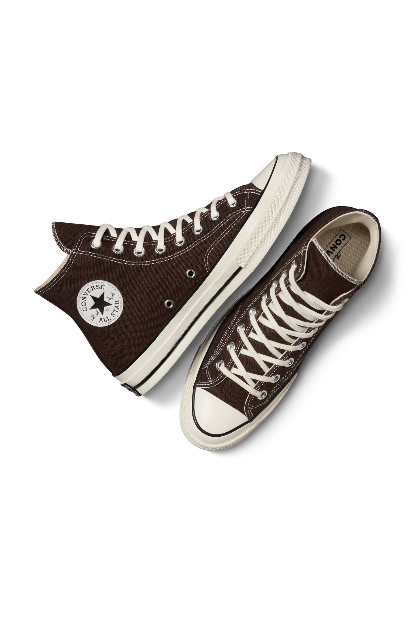 UNISEX CHUCK 70 HI DARK ROOT/EGRET/BLACK 4