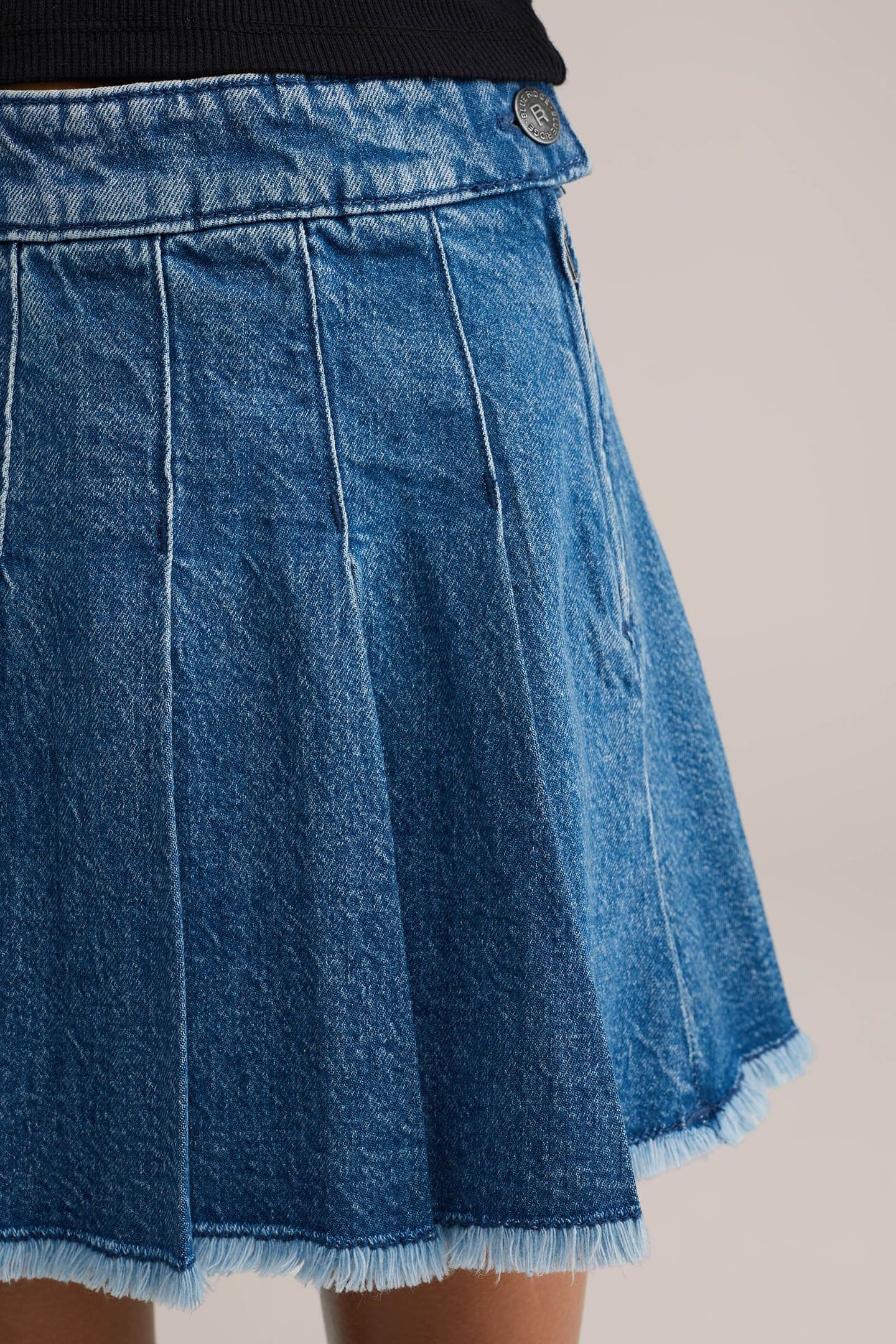 SKIRT MINI LENGTH BLUE 5