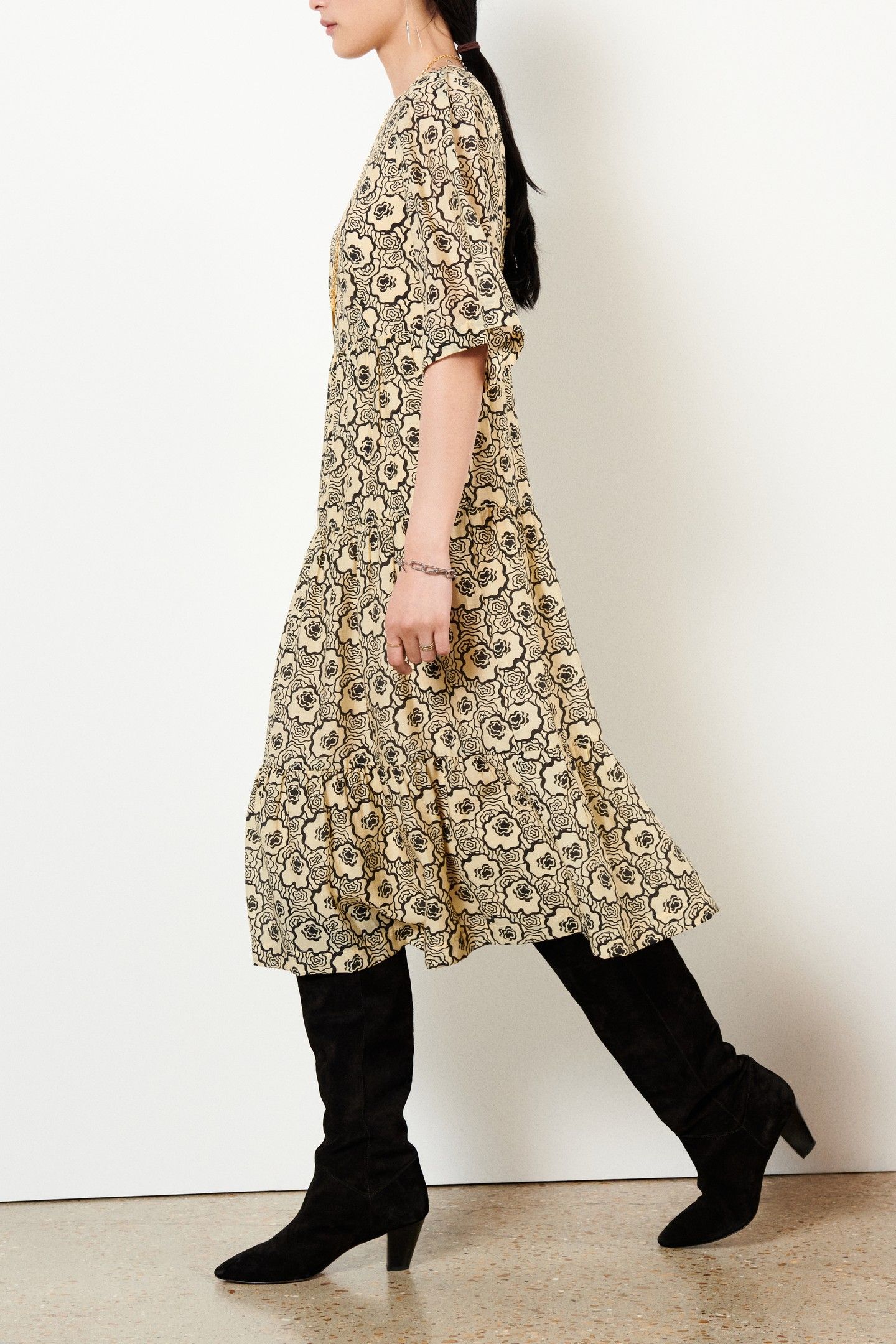 ROBE GABIE CREME 3