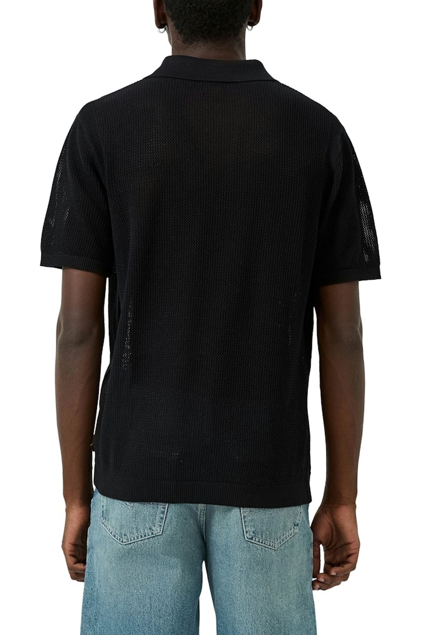 S.OLIVER-QS POLOSHIRTS BLACK 6
