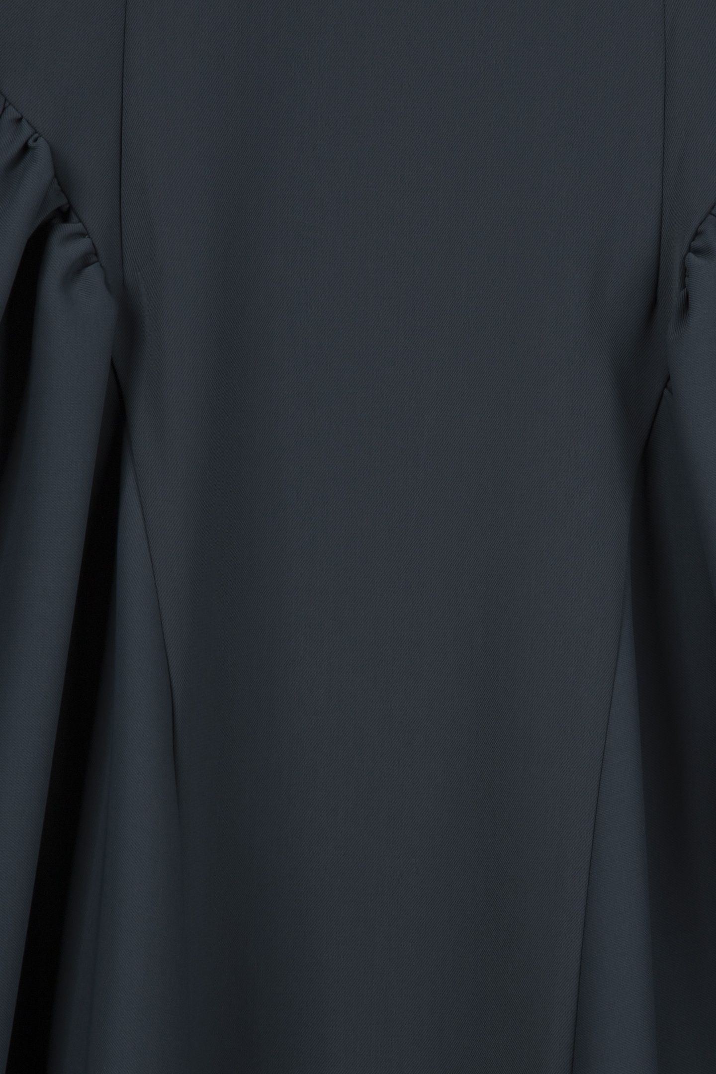 TIE NECK GATHERED MIDI DRESS TEAL 4