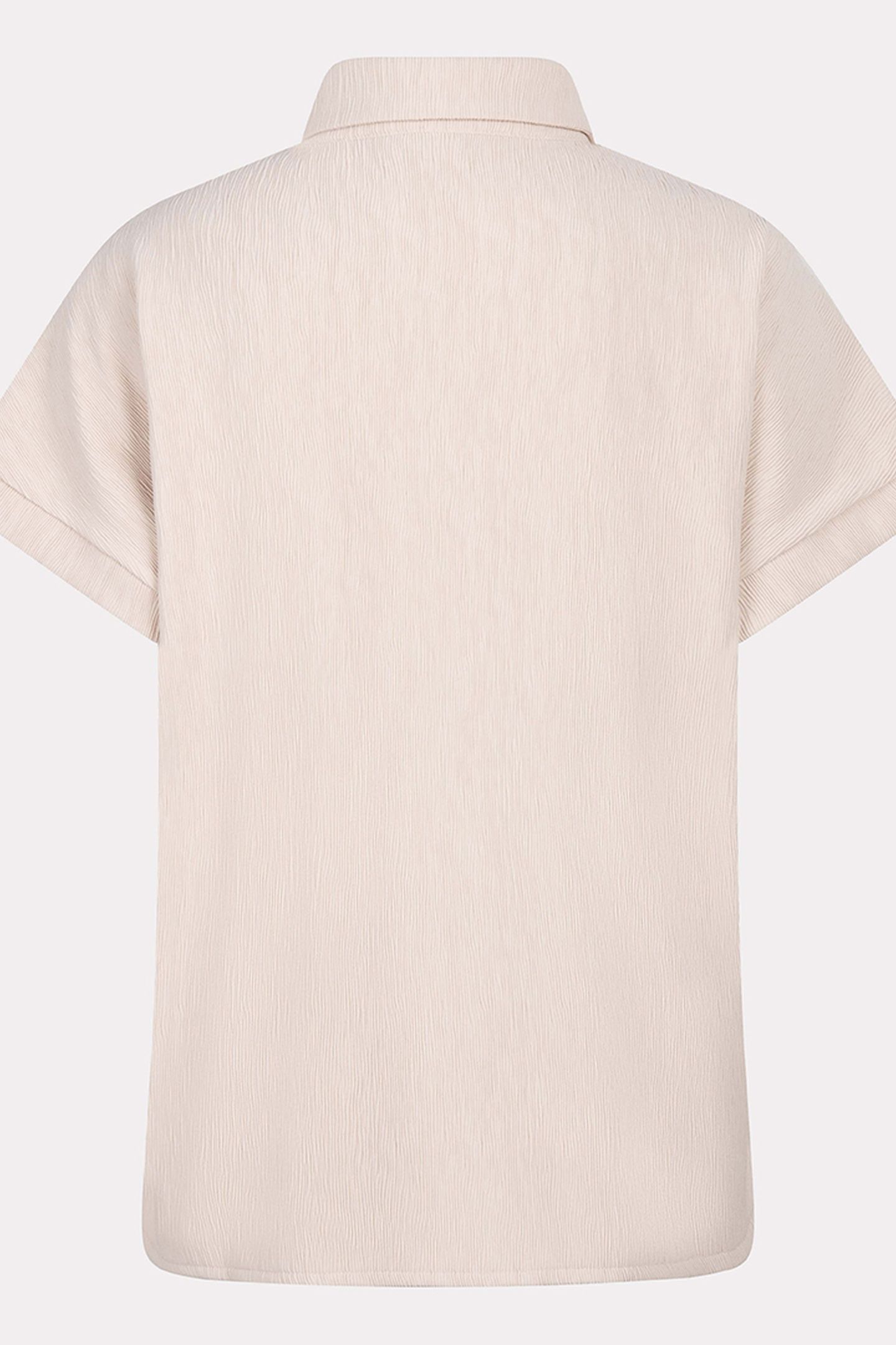 BLOUSE FANCY CRINKLE LIGHT SAND 5