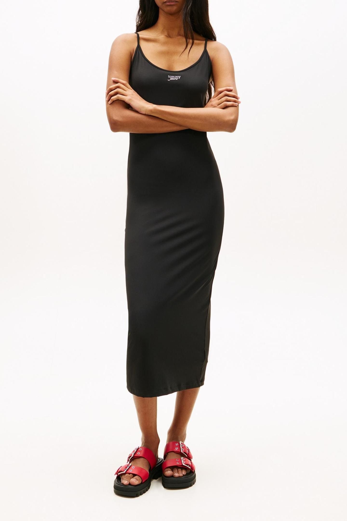 TJW SILVER SCRIPT DRESS BLACK 1