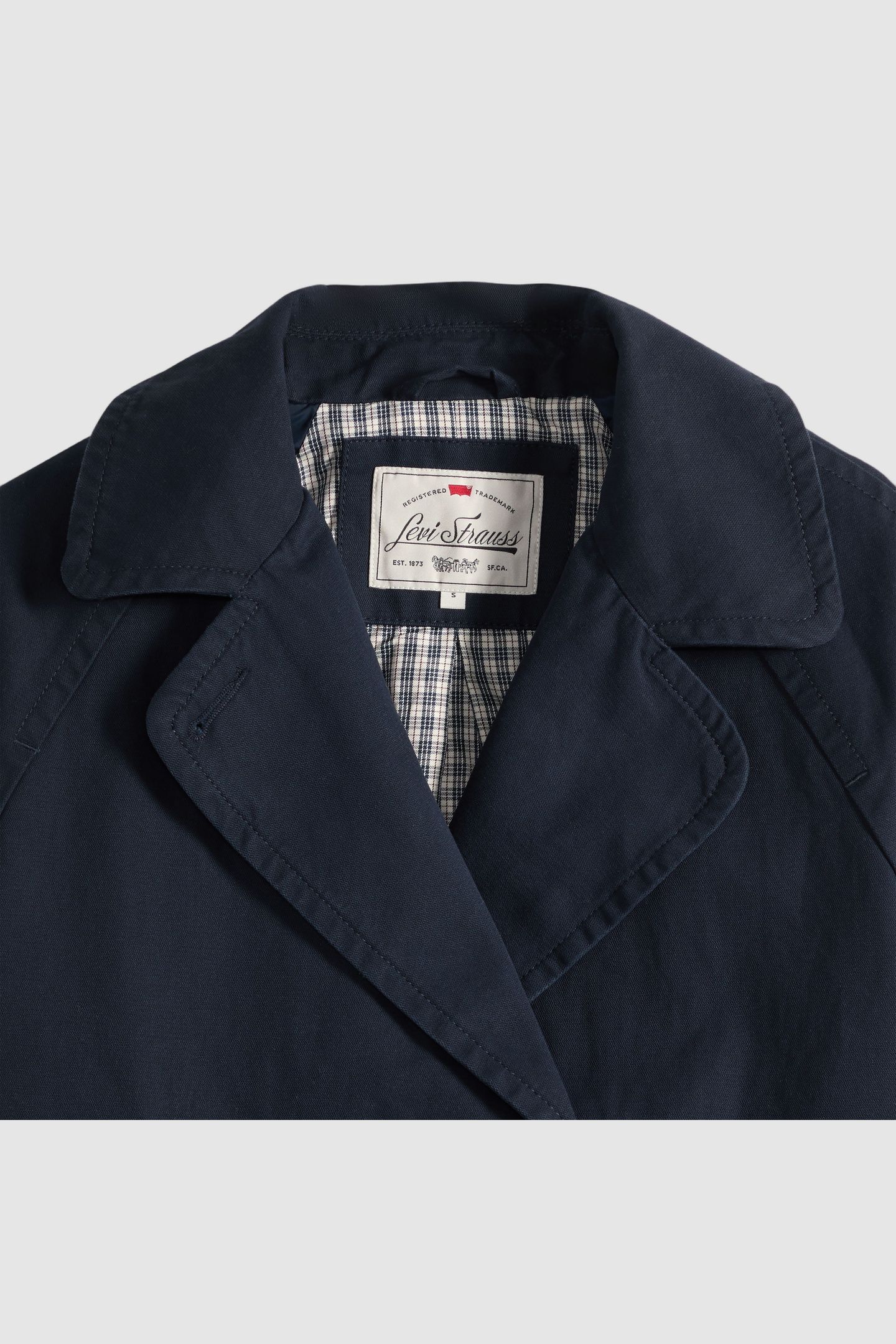 BREE CROPPED SWING TRENCH JACKET 5