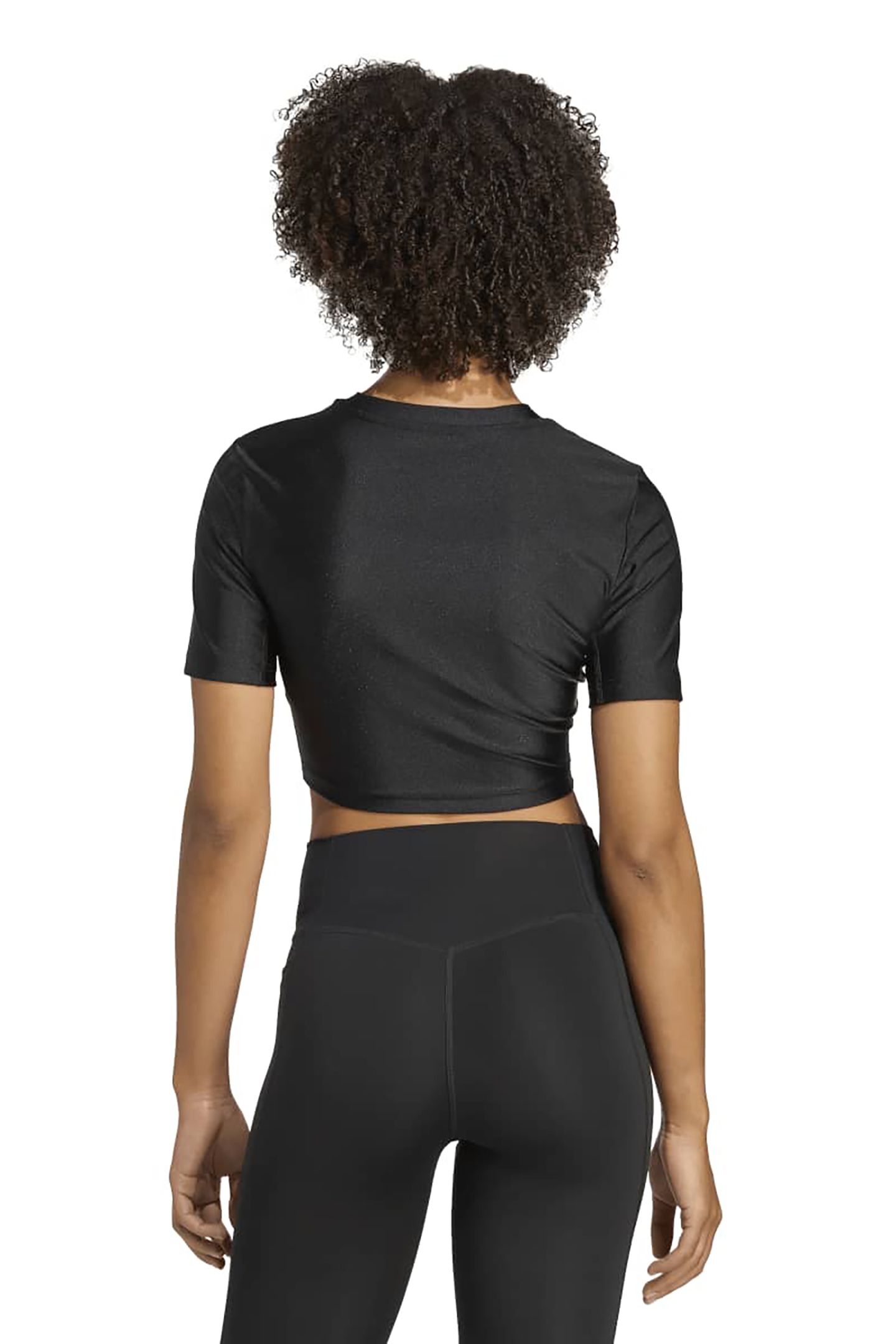 PERFORMANCE WORKOUT ESSENTIALS T-SHIRT SHINE BLACK 2