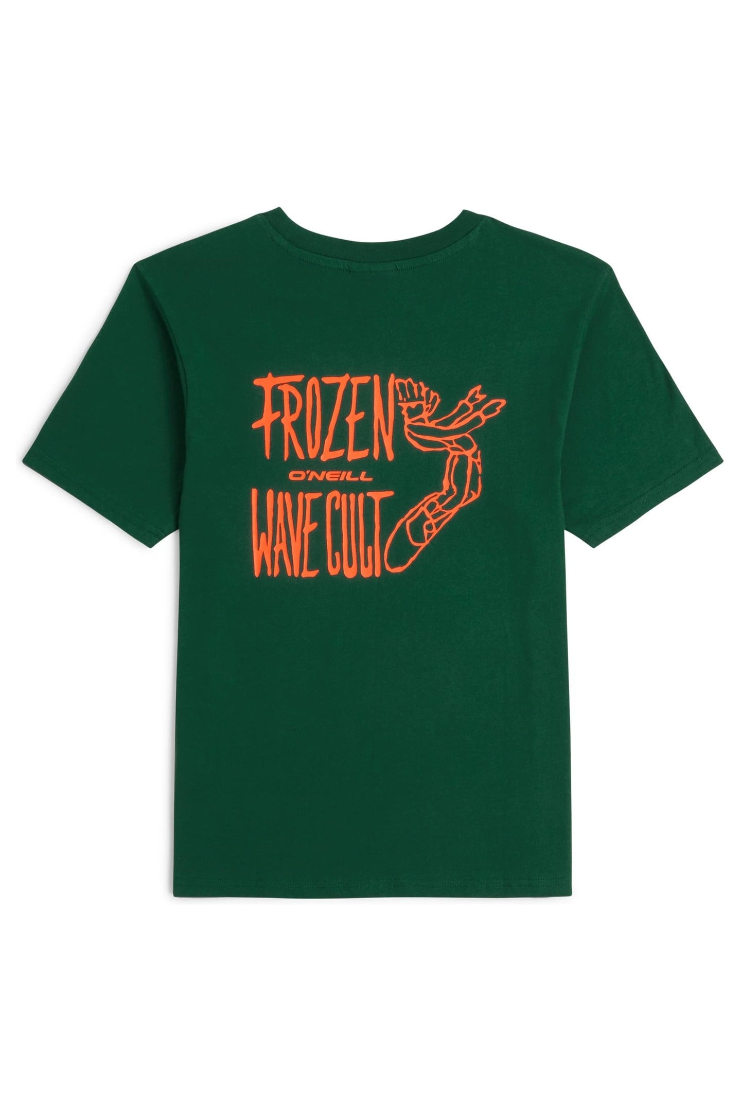 BOYS O'NEILL BACK PRINT T-SHIRT EMERALD ENVY 1
