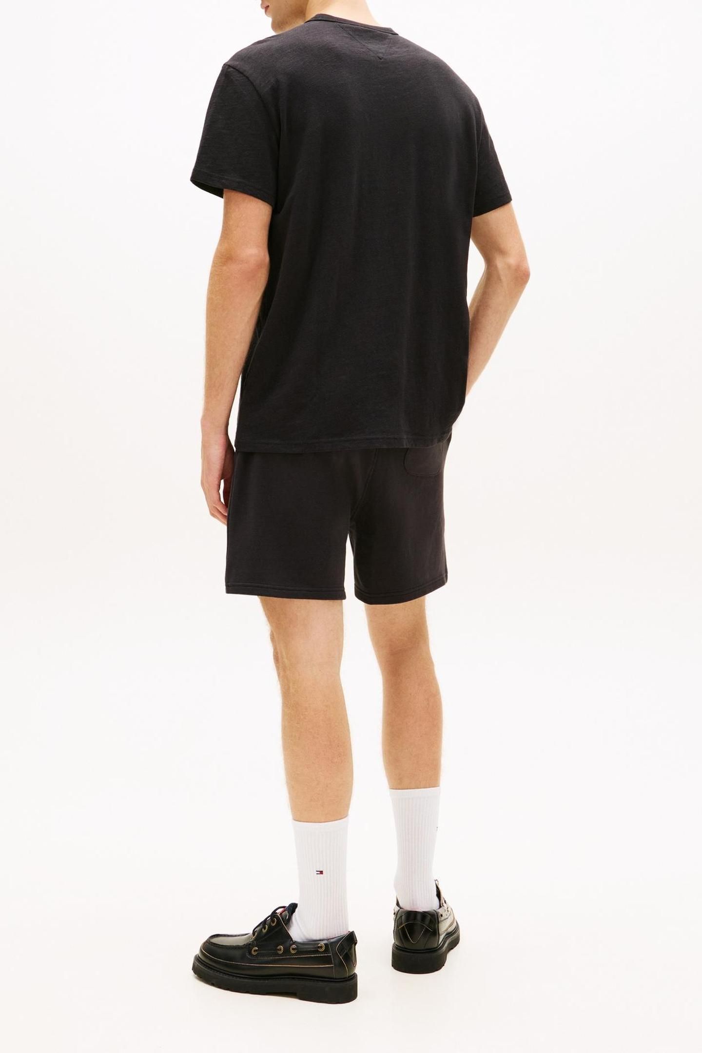 TJM REGULAR SFLAG SLUB T-SHIRT BLACK 2