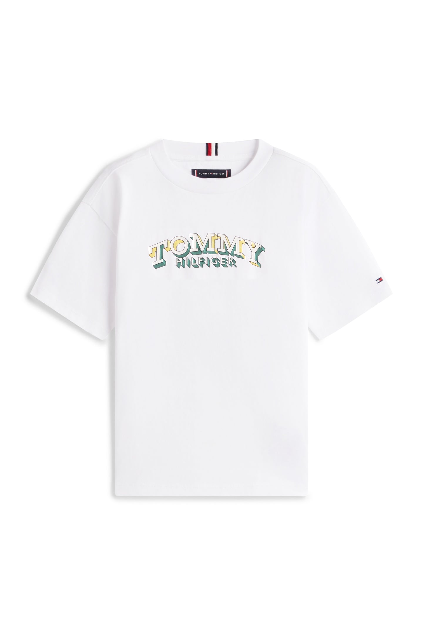 BOYS 3D GRAPHIC T-SHIRT WHITE TOMMY 4