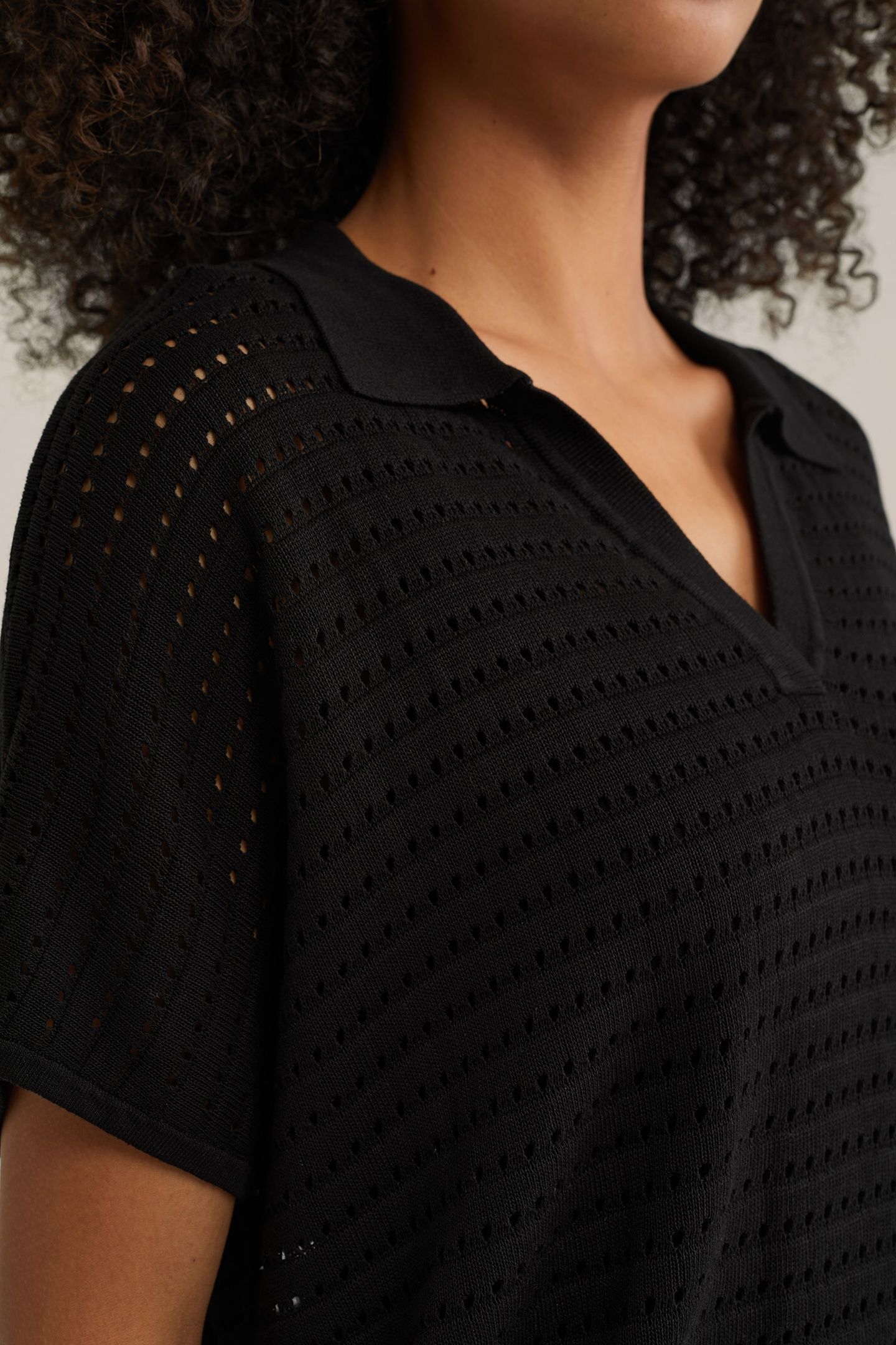 KNITTED PULLOVER BLACK 5