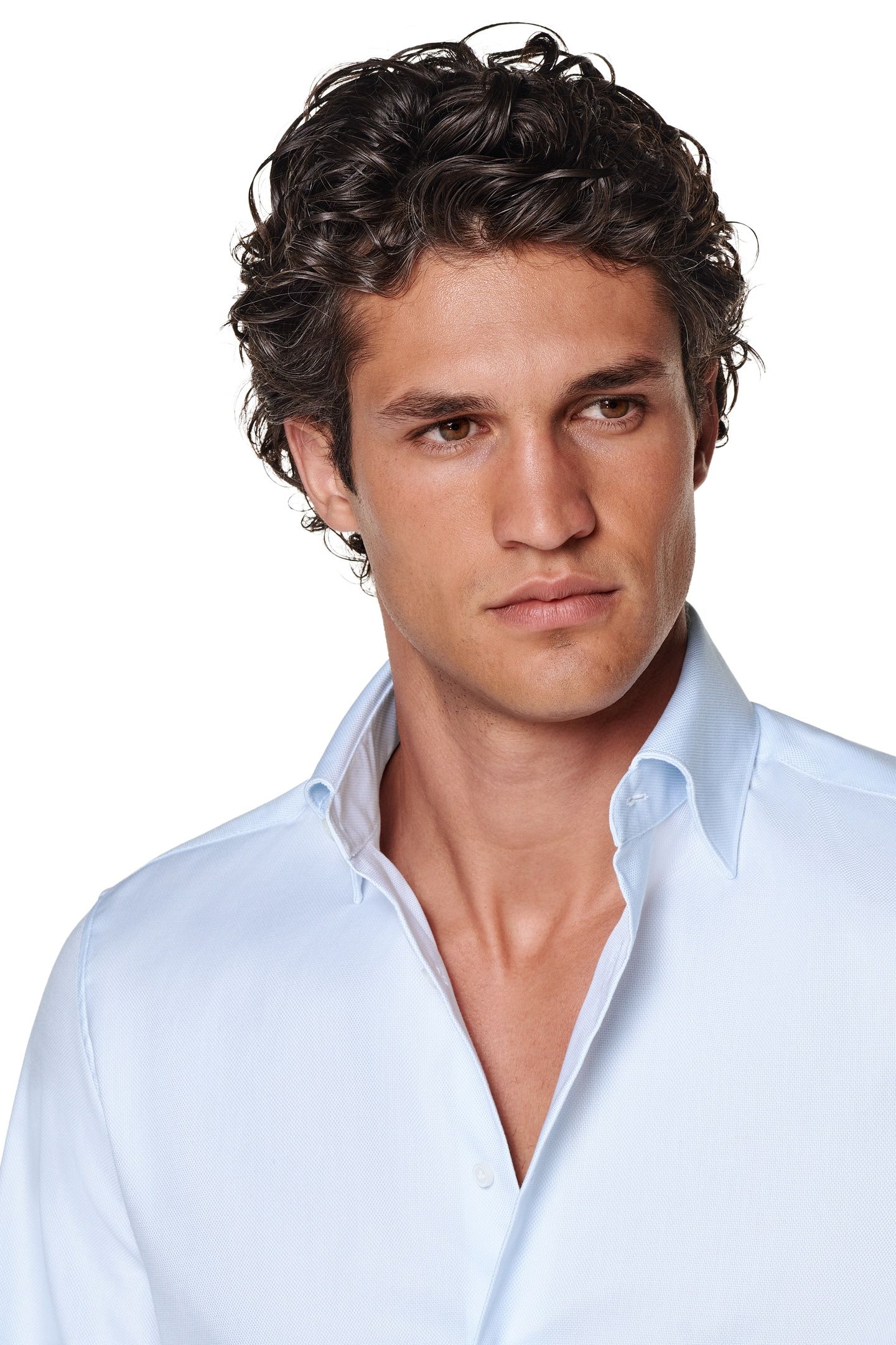 TRAVELLER LIGHT BLUE CLASSIC FORMAL SHIRTS LIGHT BLUE 7