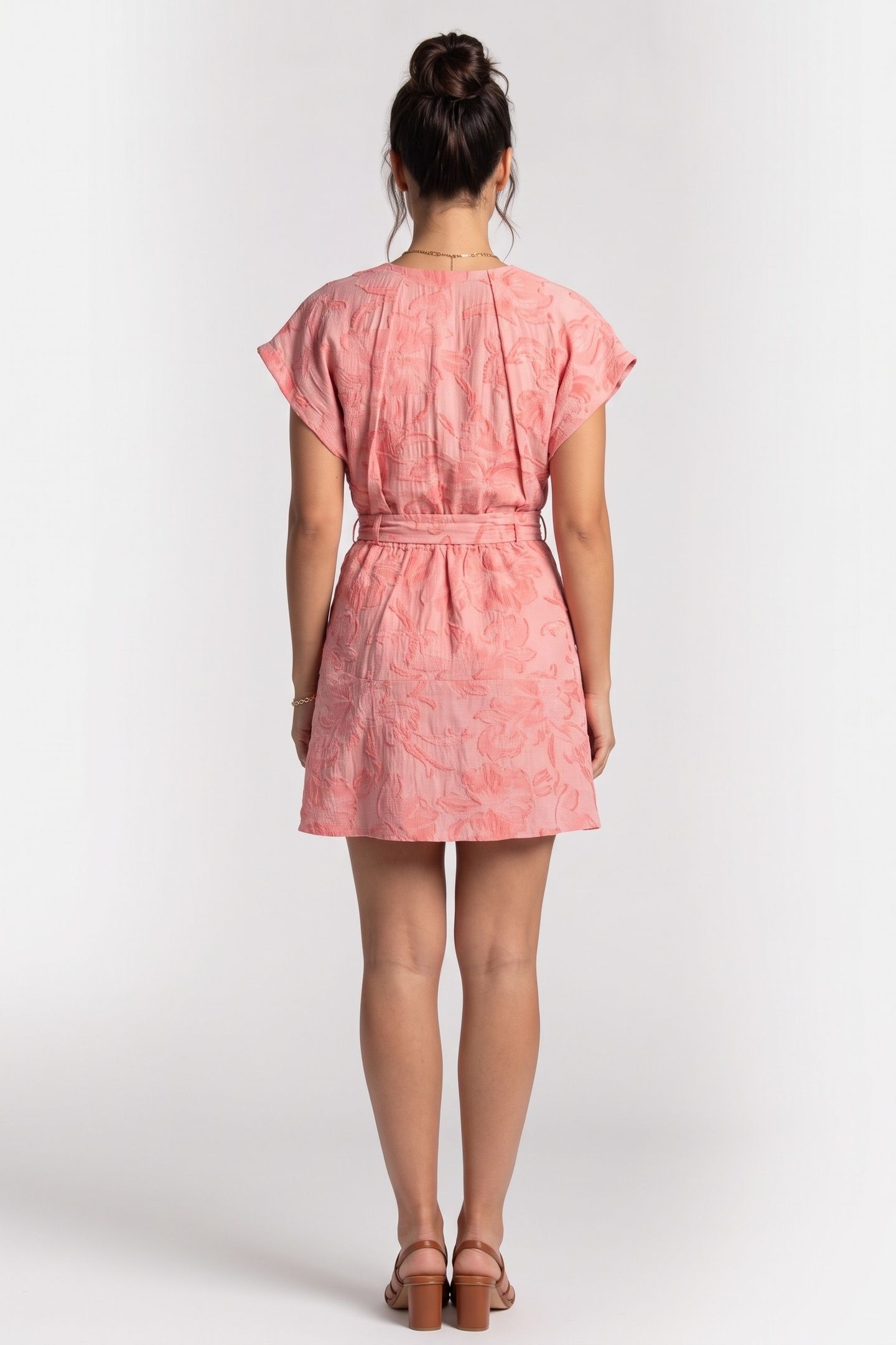 FABIANA DRESS CORAL PINK 3