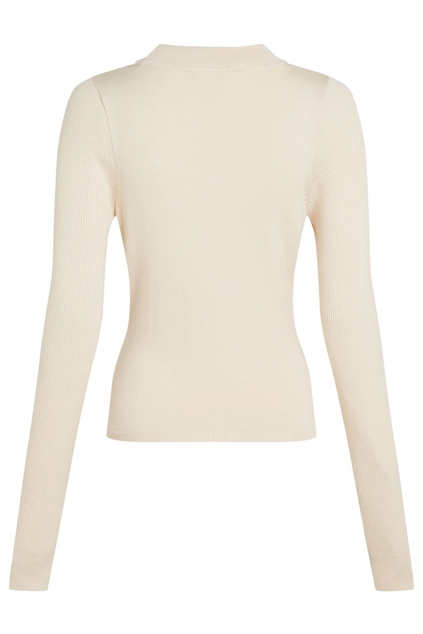 LONGSLEEVE MOCK NECK SWEATER WHITECAP GRAY 3