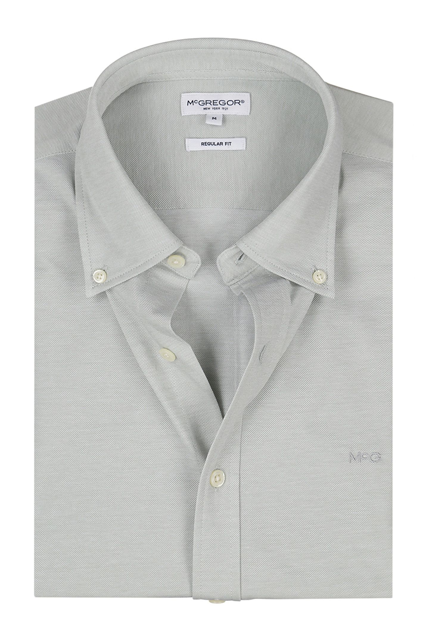 STRETCH PIQUE SHIRT LIGHT OLIVE 3