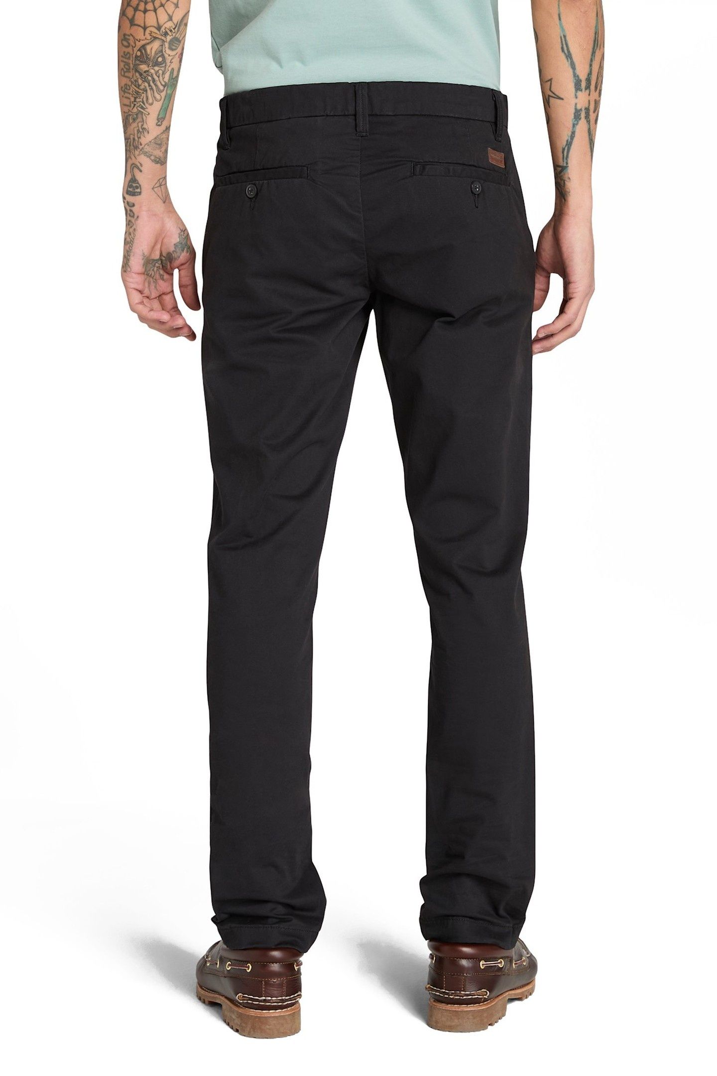 TWILL CHINO PANT SLIM BLACK 3