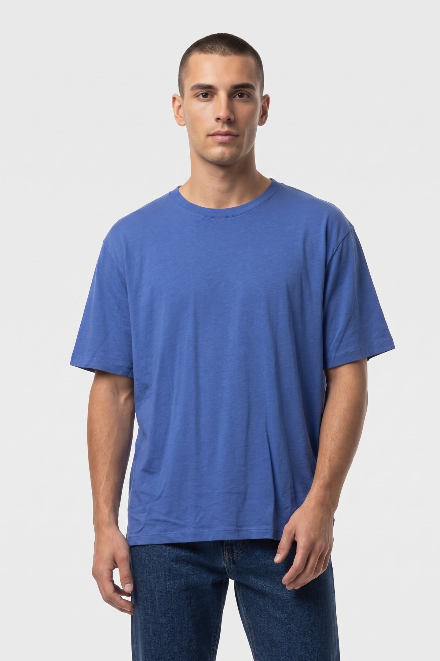 ZOLAN T-SHIRT DEEP BLUE 1