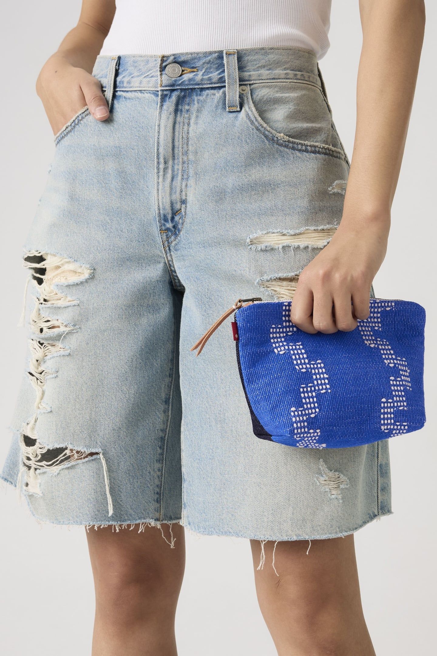 LEVI'S X MERCADO GLOBAL CRISTINA MINI POUCH 1