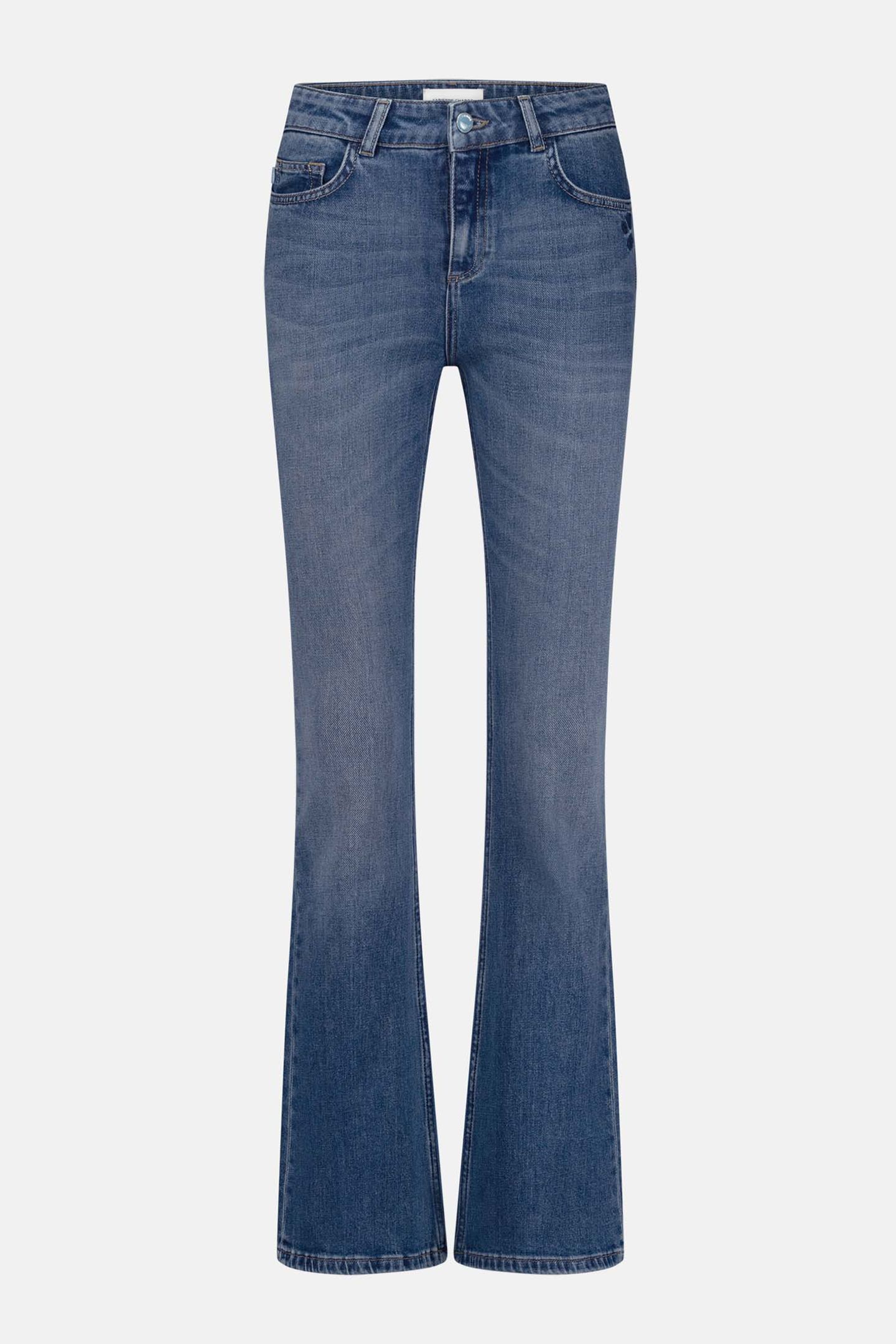 THEA WIDE LEG JEANS CORNFLOWER BLUE 5