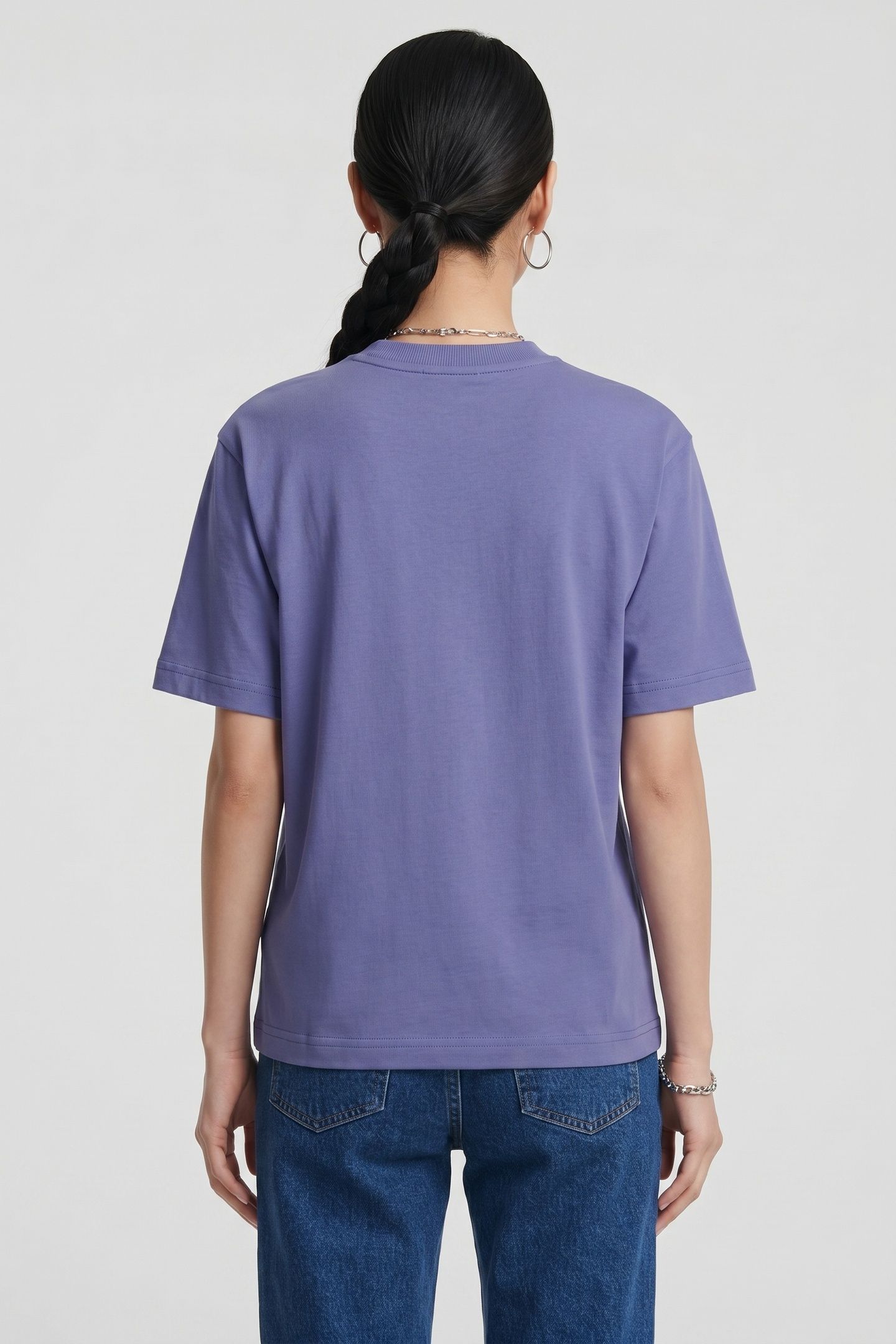 REG SS BOX LOGO TEE SKIPPER BLUE 2