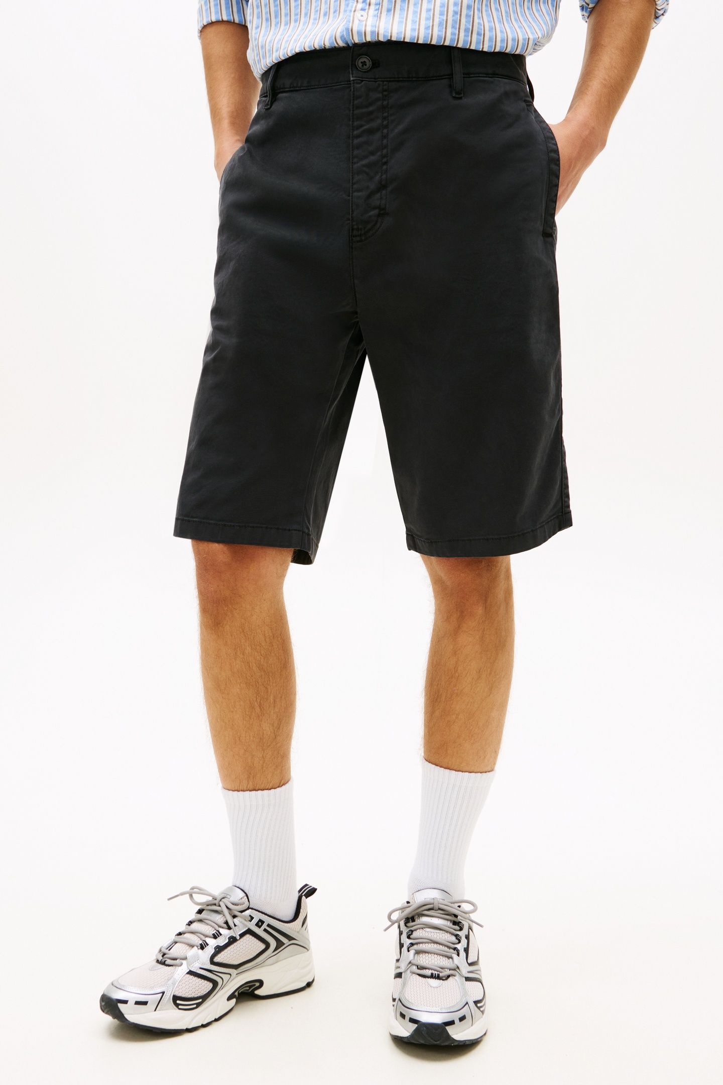 TJM OTIS COTTON SHORTS BLACK 1
