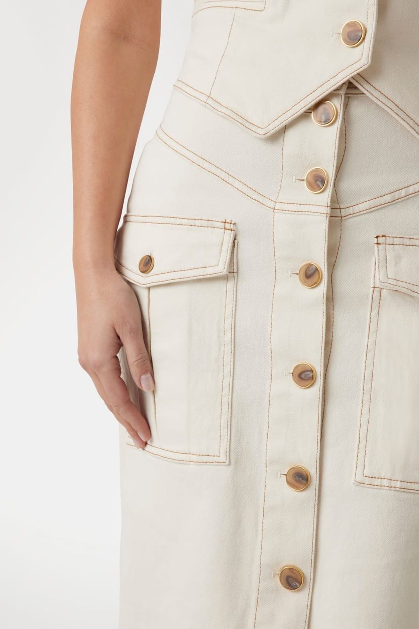 NAOMI MIDI SKIRT DEN SANDY SHORE 7