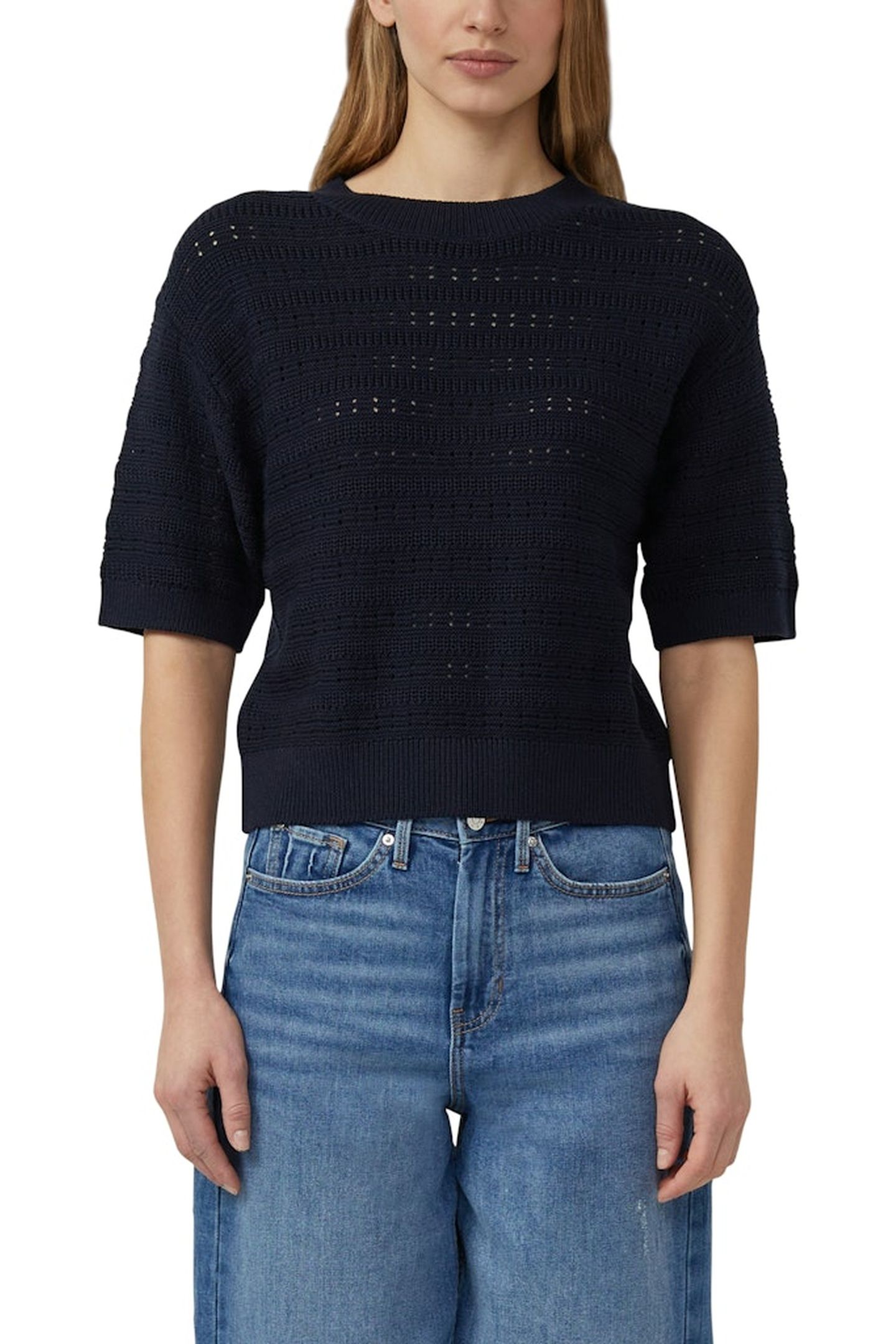 S.OLIVER PULLOVER SHORTSLEEVE MARINE 3