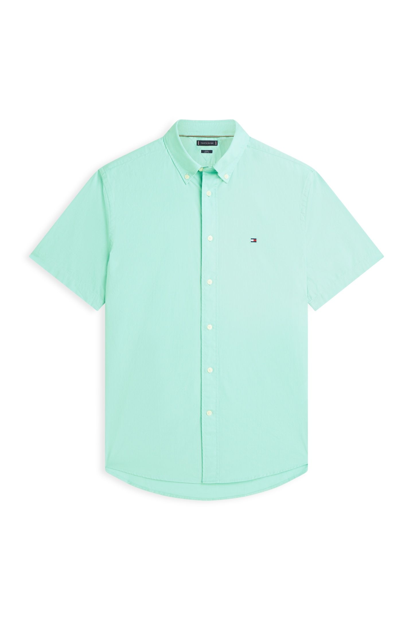 FLEX POPLIN SOLID S/S SHIRT ARCTIC AQUA 4