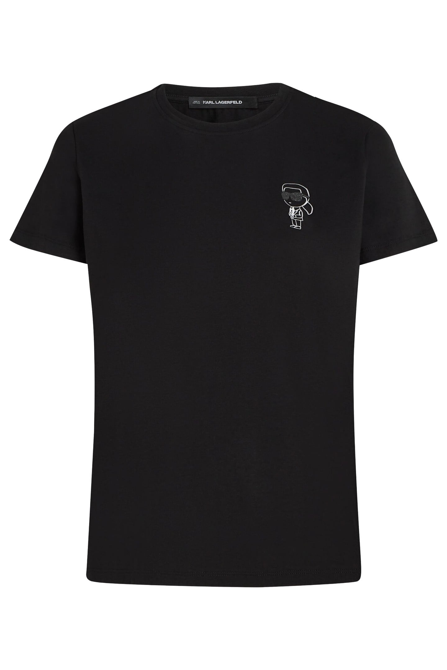 IKON PRINT T-SHIRT BLACK 1
