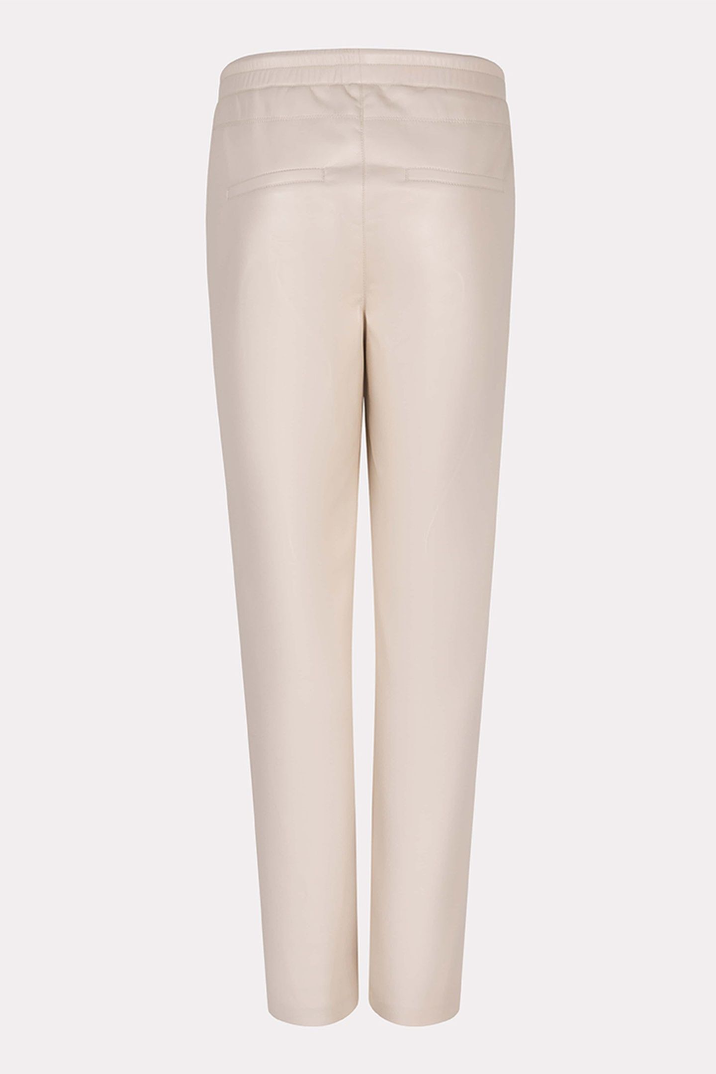 TROUSERS SUPER SOFT VEGAN LEATHER SAND 6