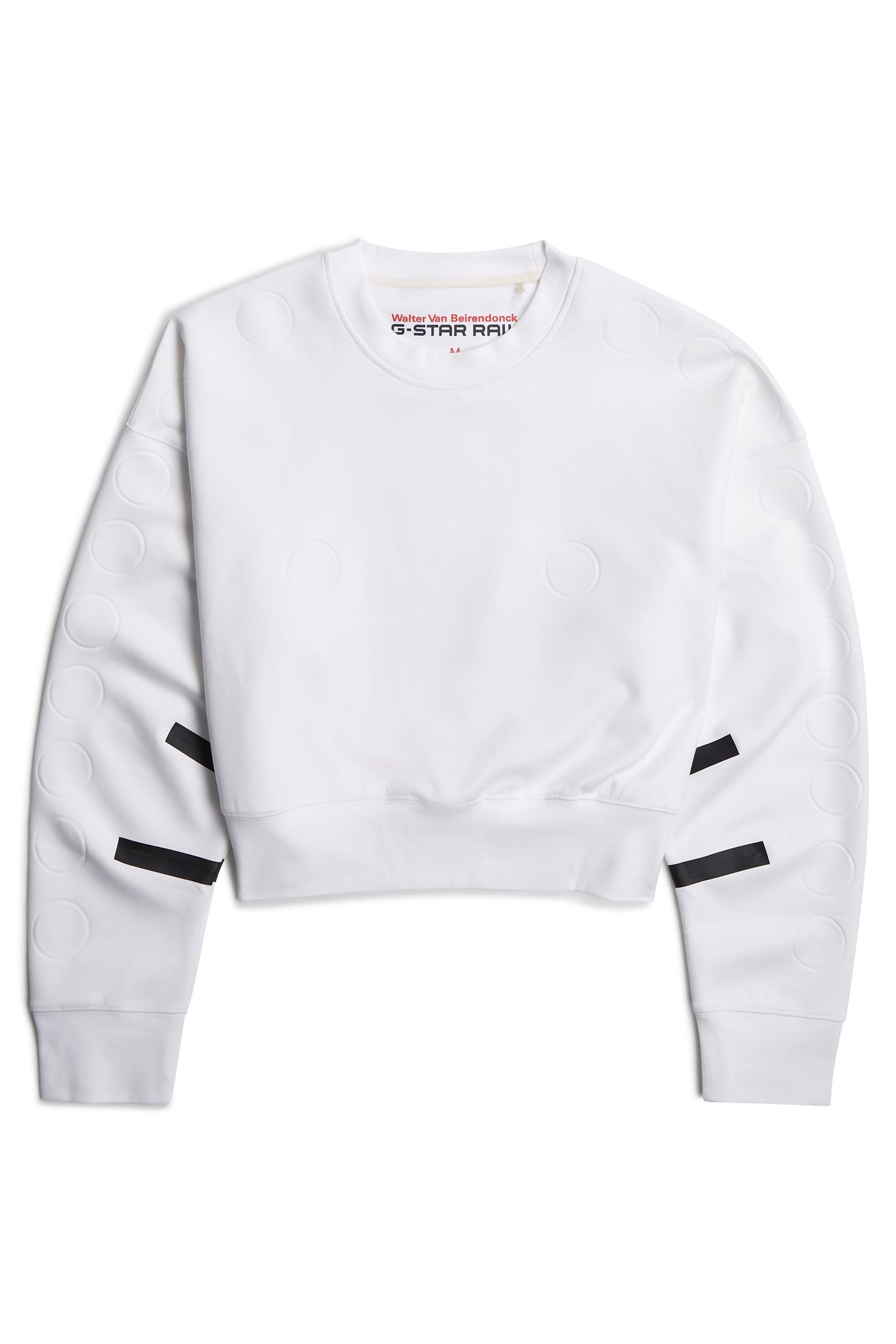 GSXWVB OVERSIZED SHORT SWEAT WHITE 5