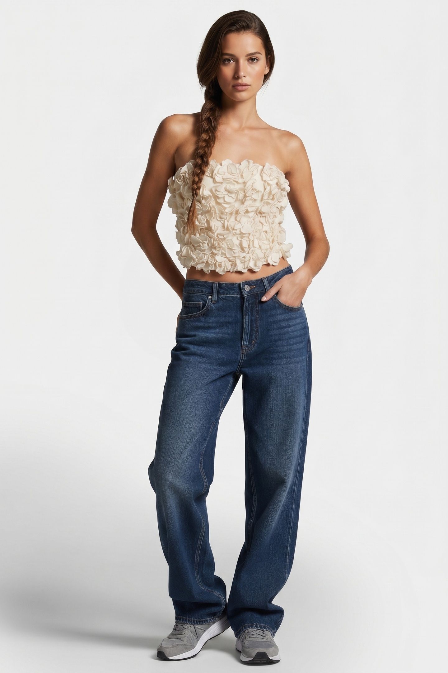 PERNILLE TREASURE TOP BEIGE 1