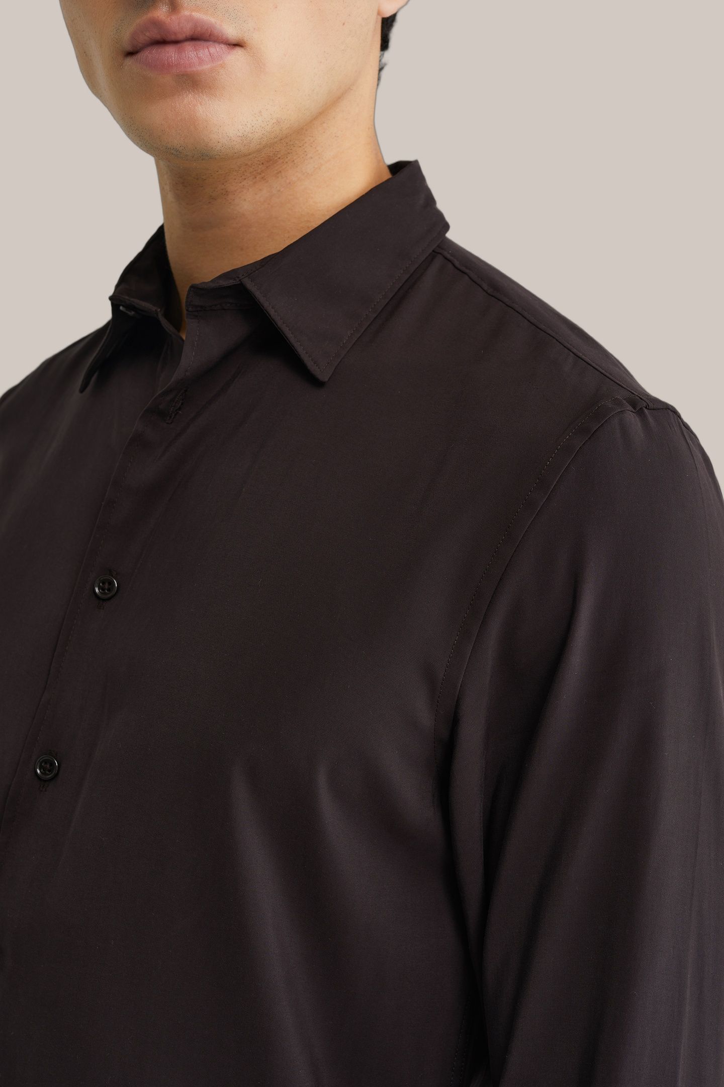 SHIRT DARK BROWN 5
