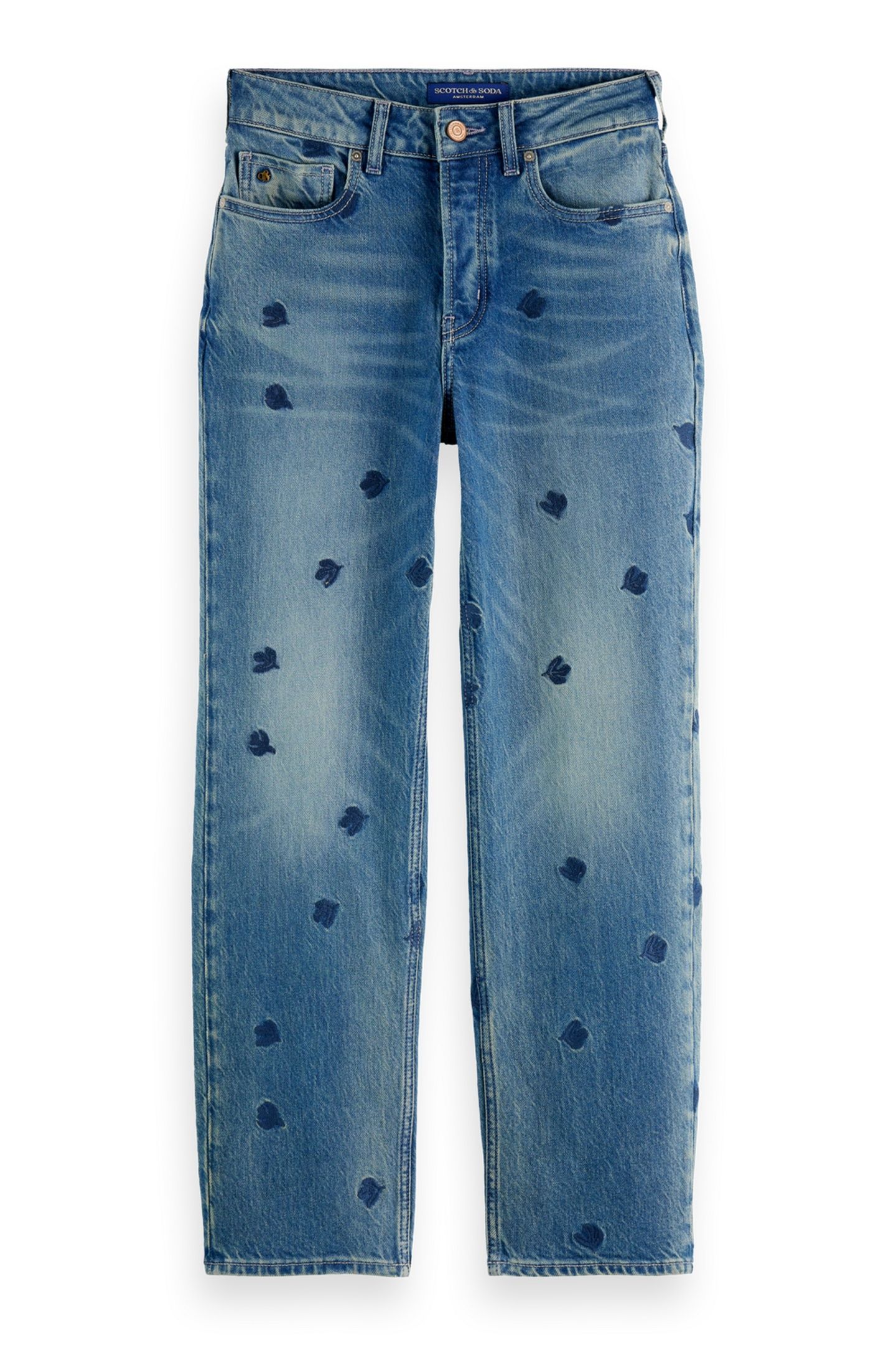 SKY STRAIGHT JEANS — FALLING LEAVES 5