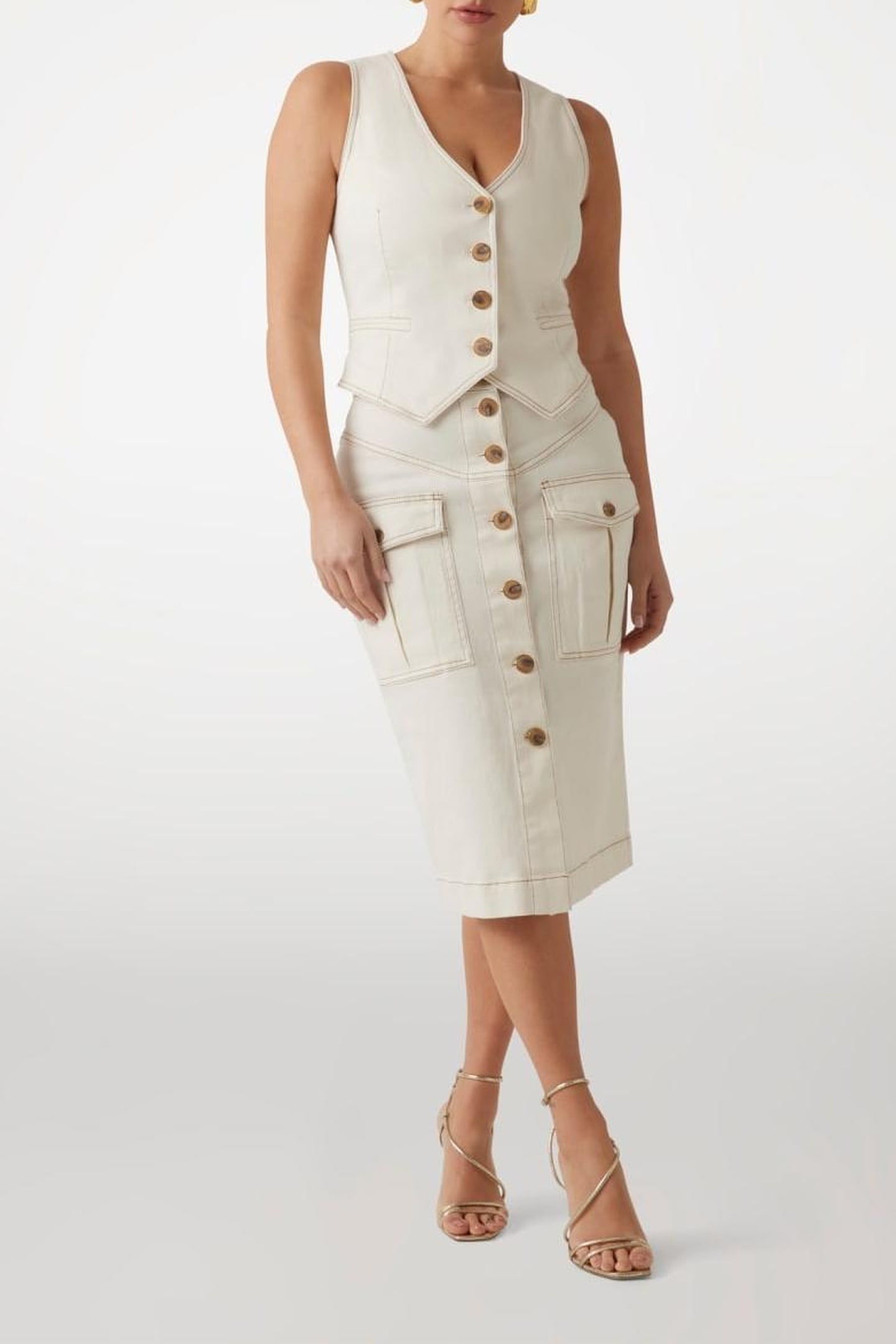 NAOMI MIDI SKIRT DEN SANDY SHORE 2