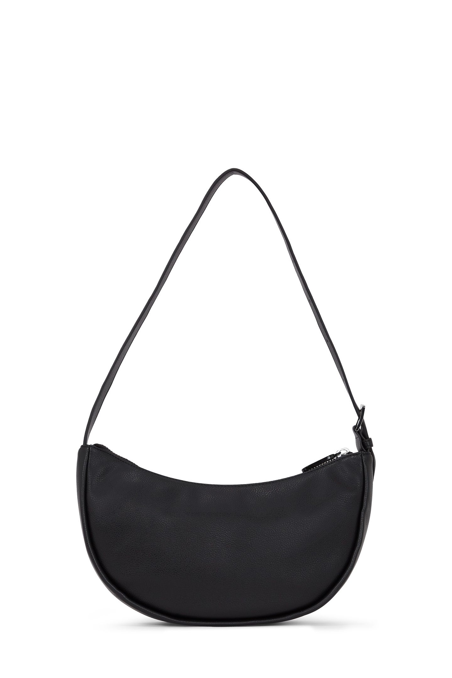 KLJ BOX LOGO SOFT HALFMOON BAG BLACK 2