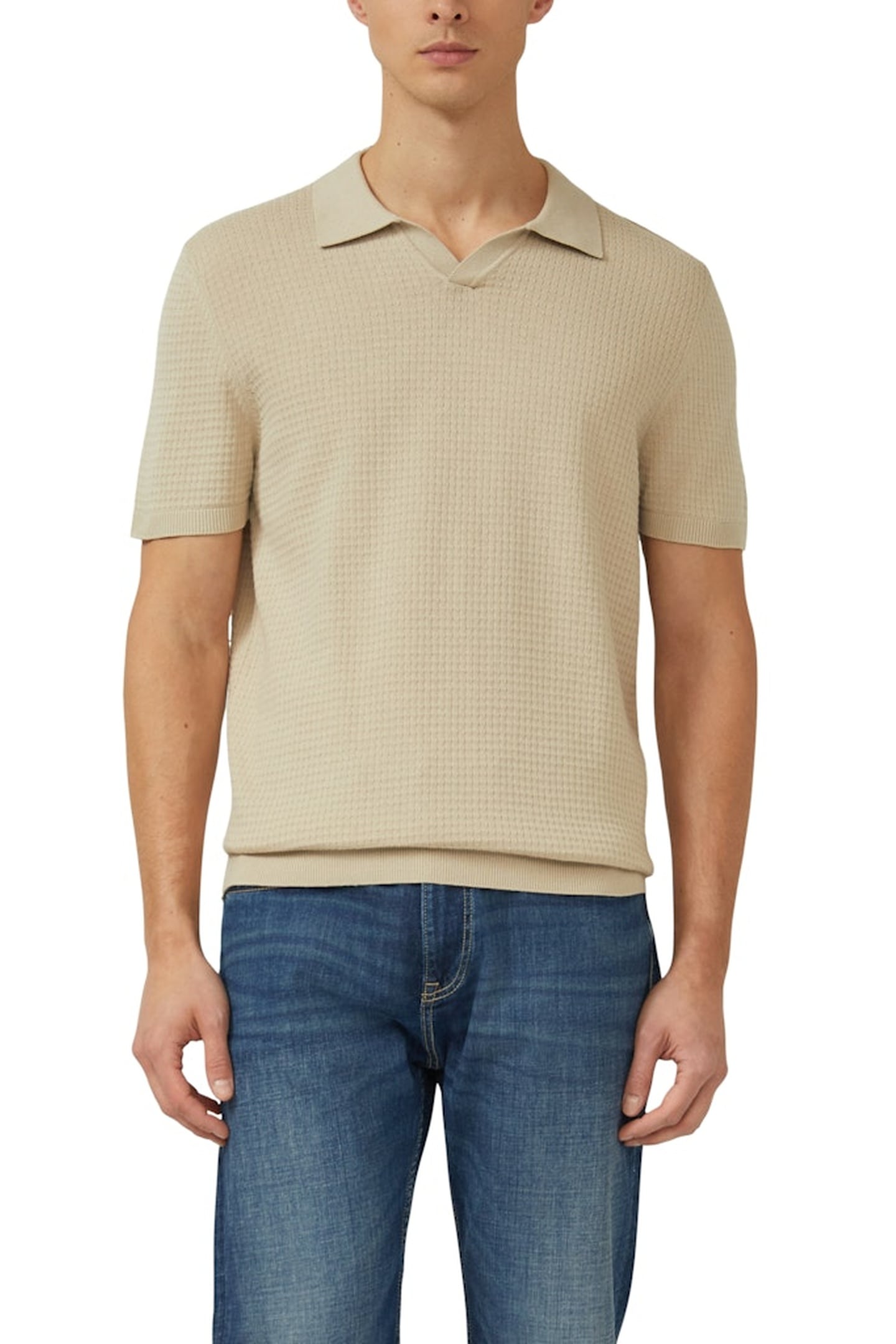 S.OLIVER PULLOVER SHORTSLEEVE BEIGE 1