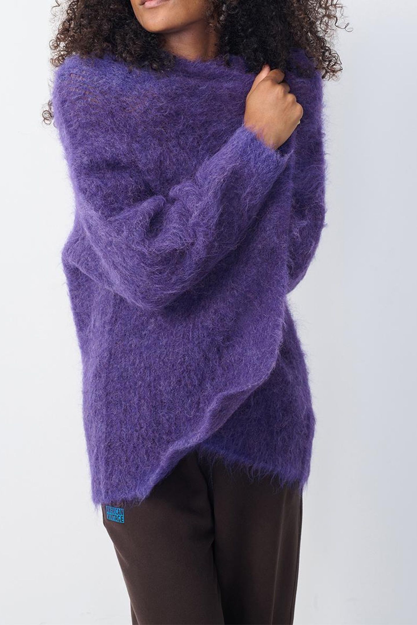 BYMI CARDIGAN VIOLET CHINE 6